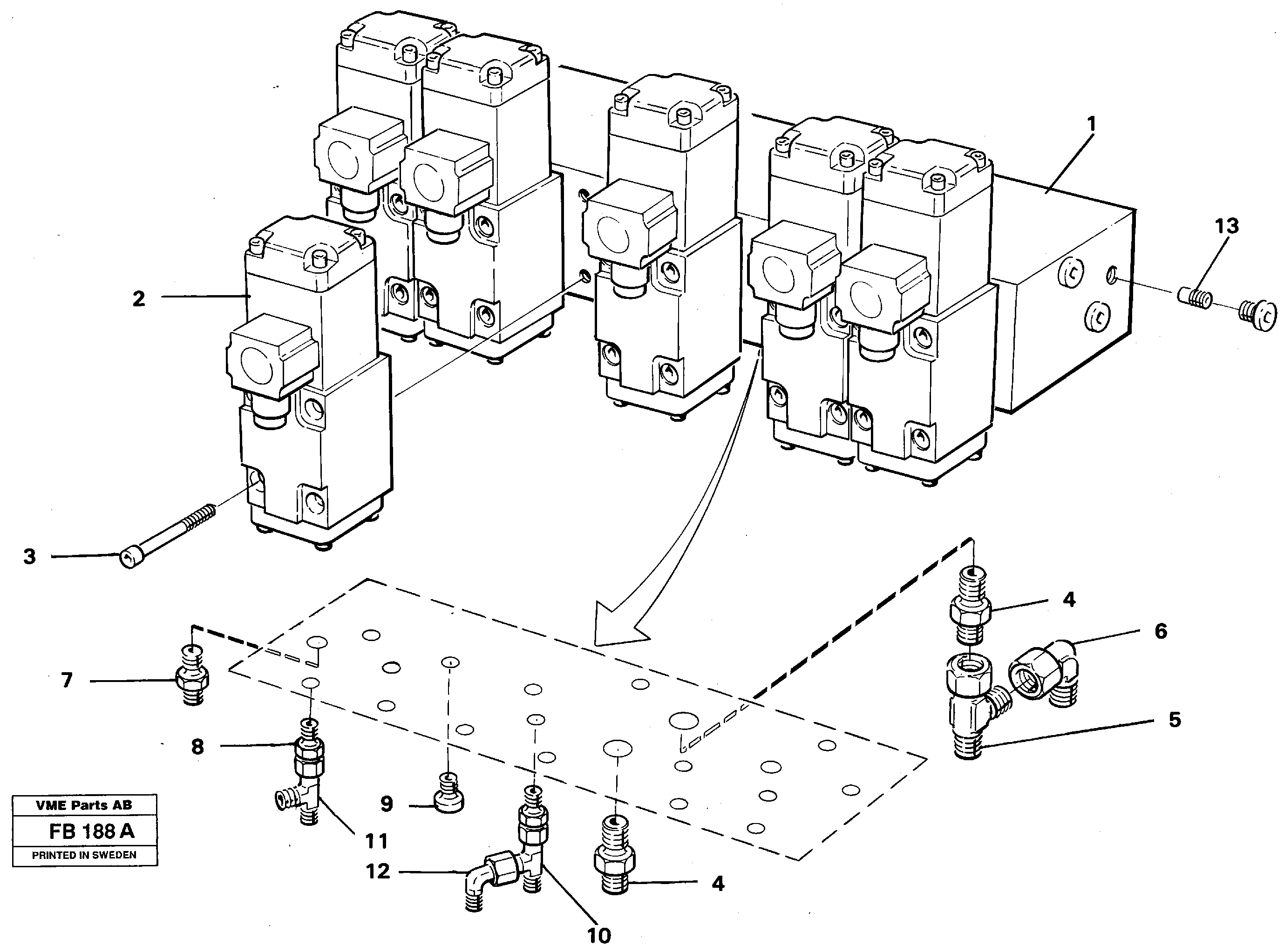 Connectors VOE14250870 VOLVO