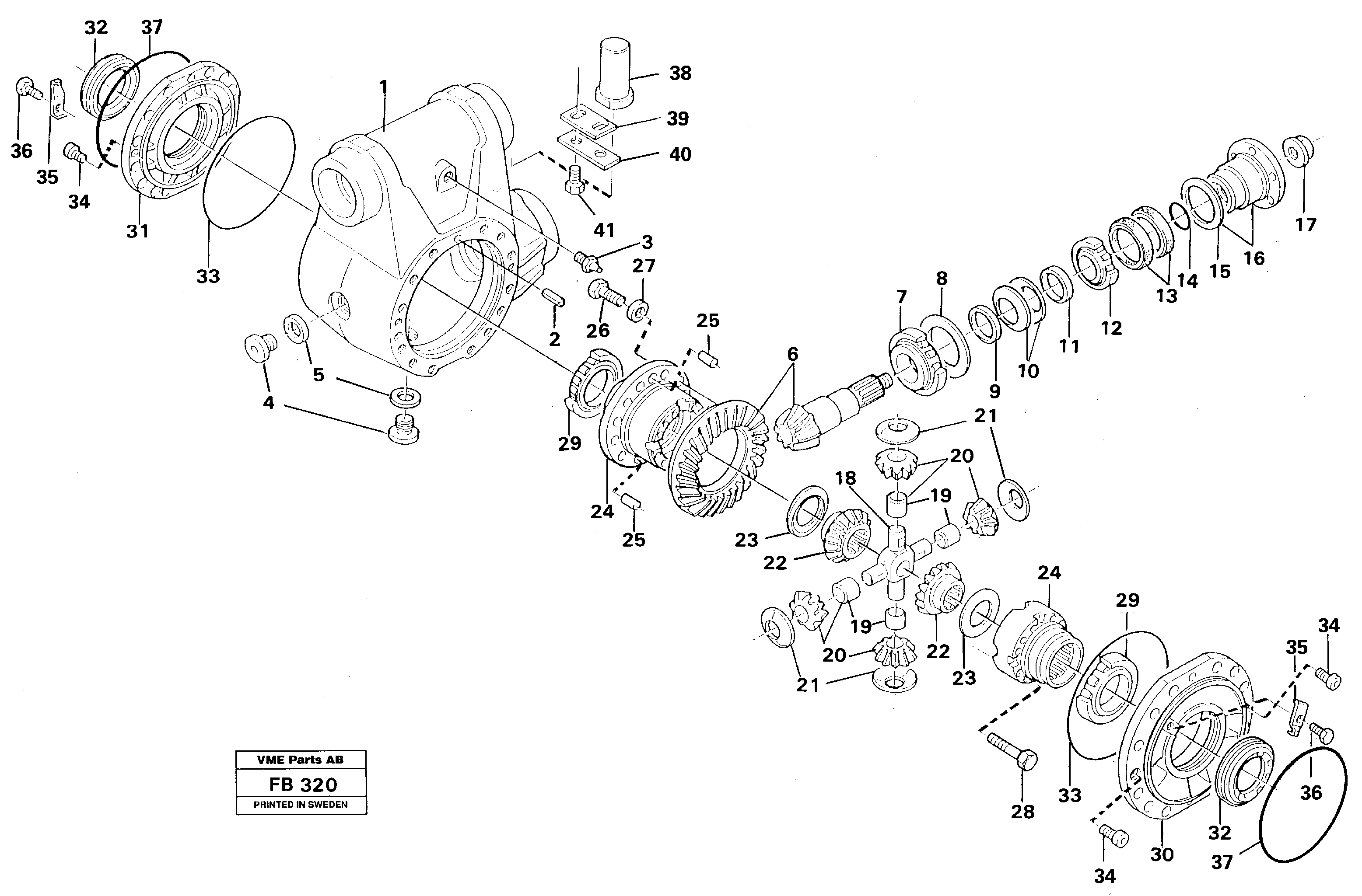 Bearing Half VOE11705359 VOLVO