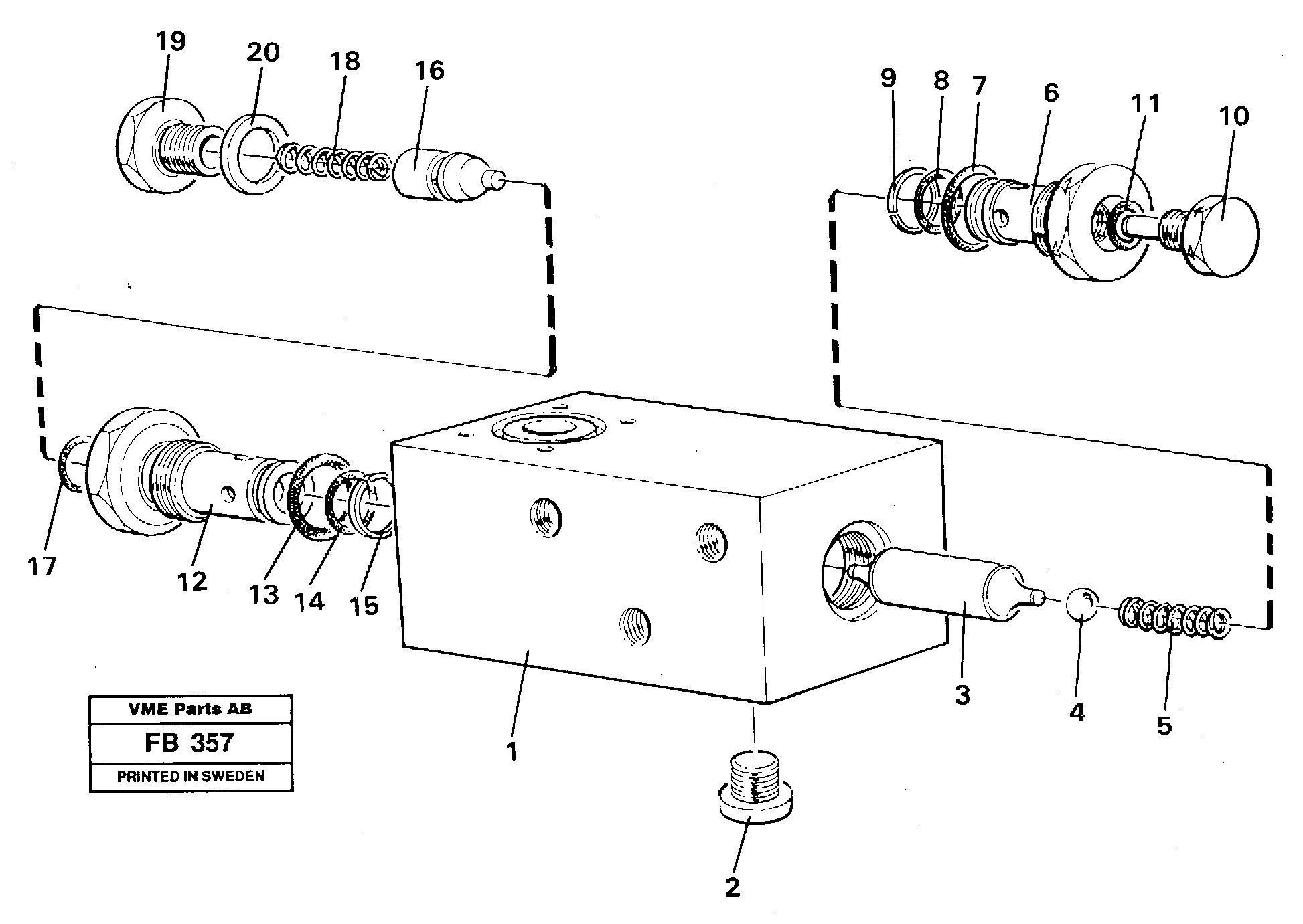 Наконечник кабеля VOE14239899 VOLVO