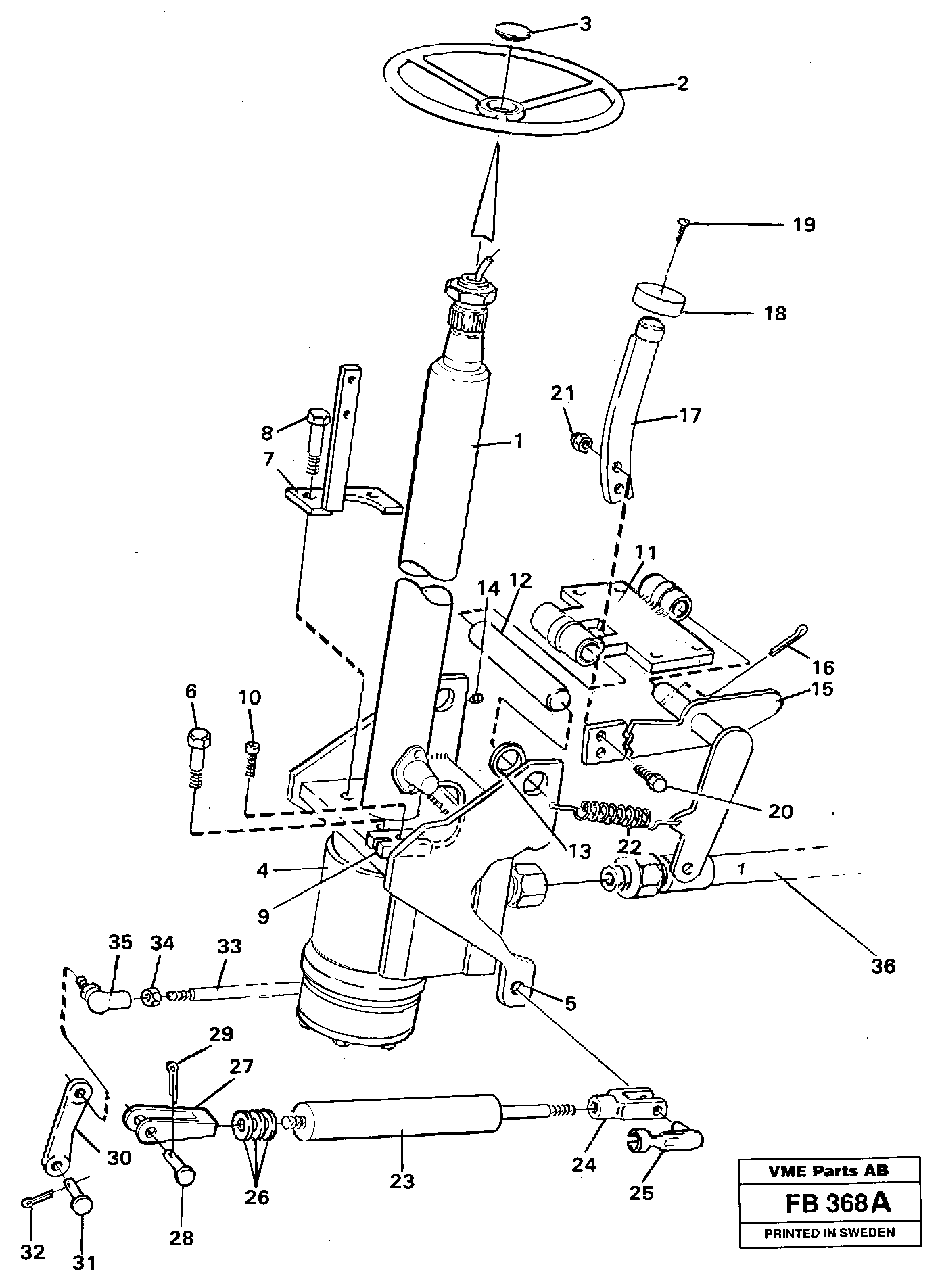 Spur gear VOE14212599 VOLVO
