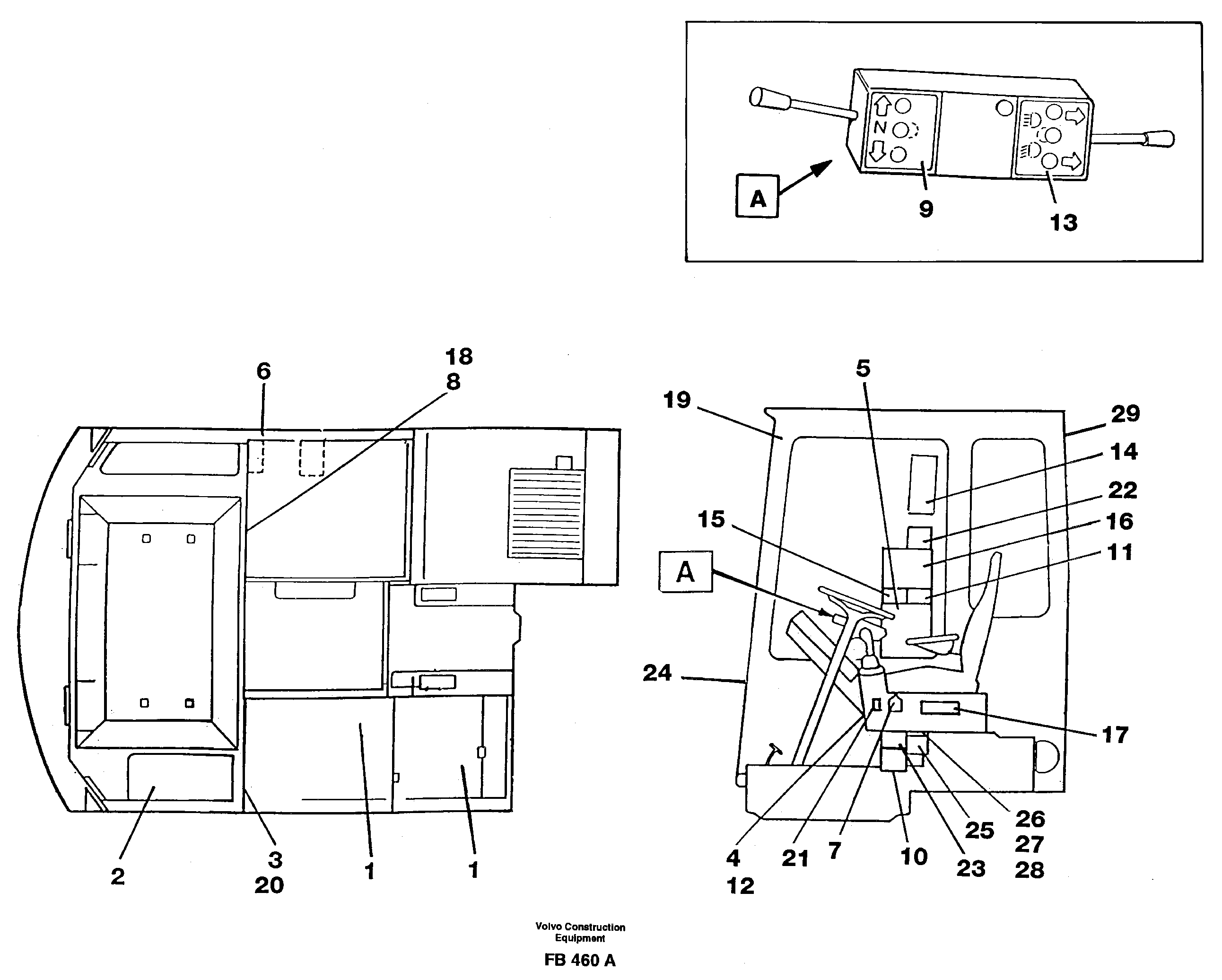 Angled plate VOE14263122 VOLVO
