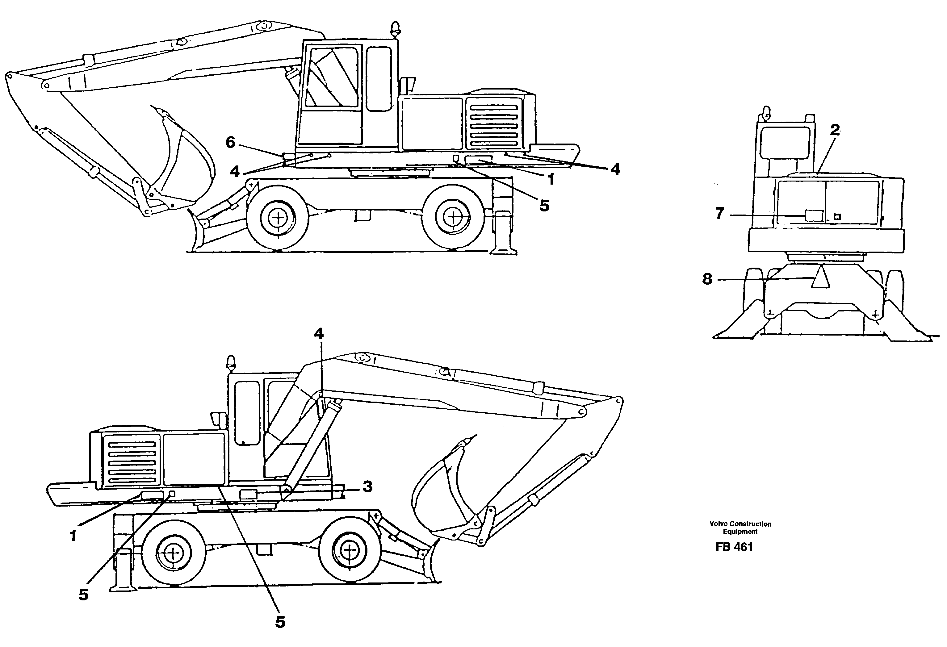 Angled plate RM/VOE14265979 VOLVO