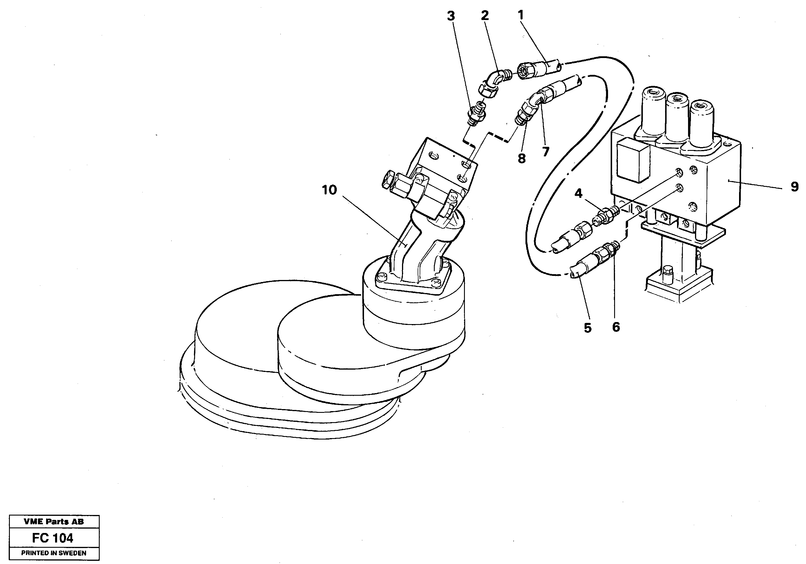 Opr Cylinder VOE14215117 VOLVO