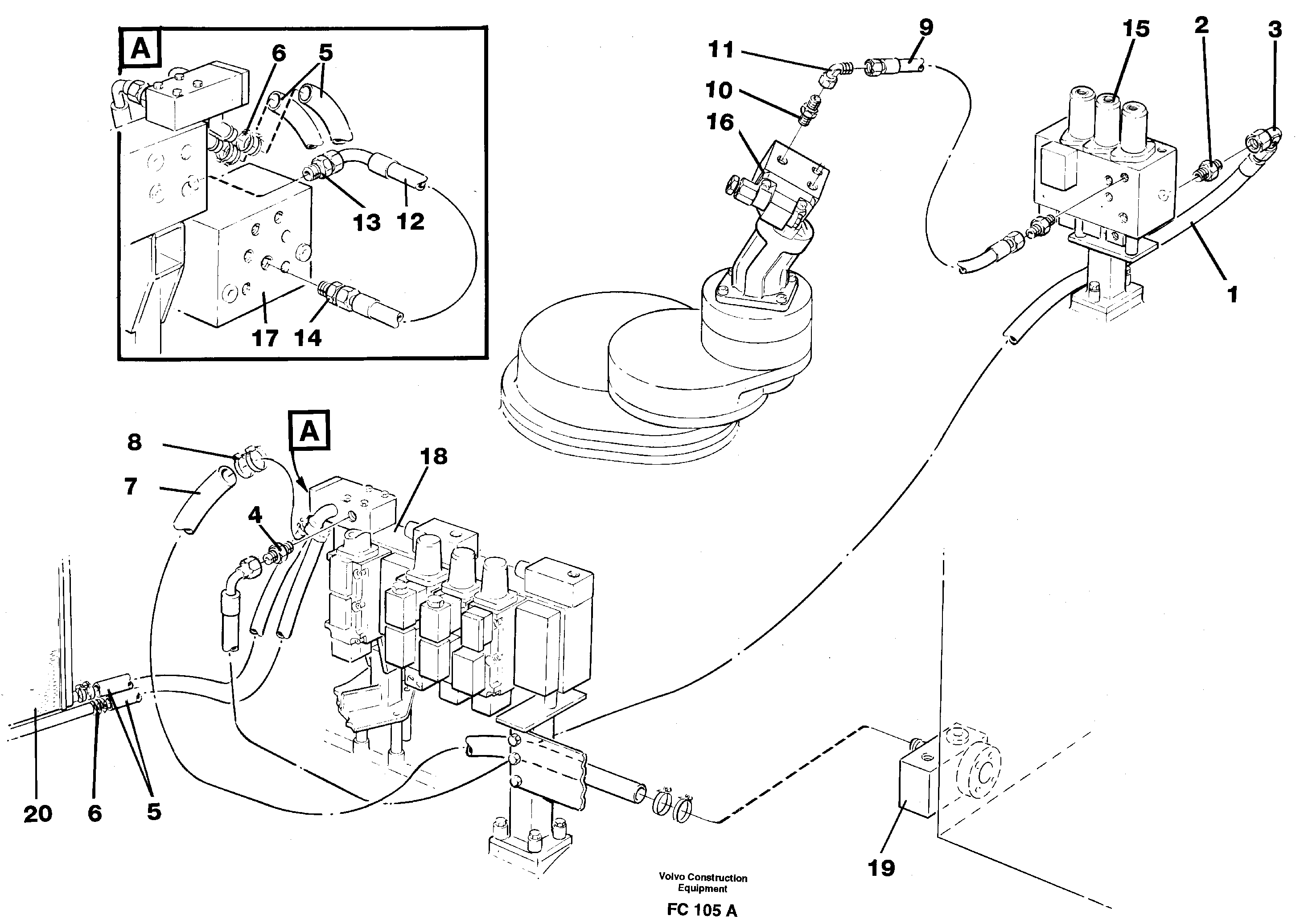 Bulkhead RM/VOE14025324 VOLVO
