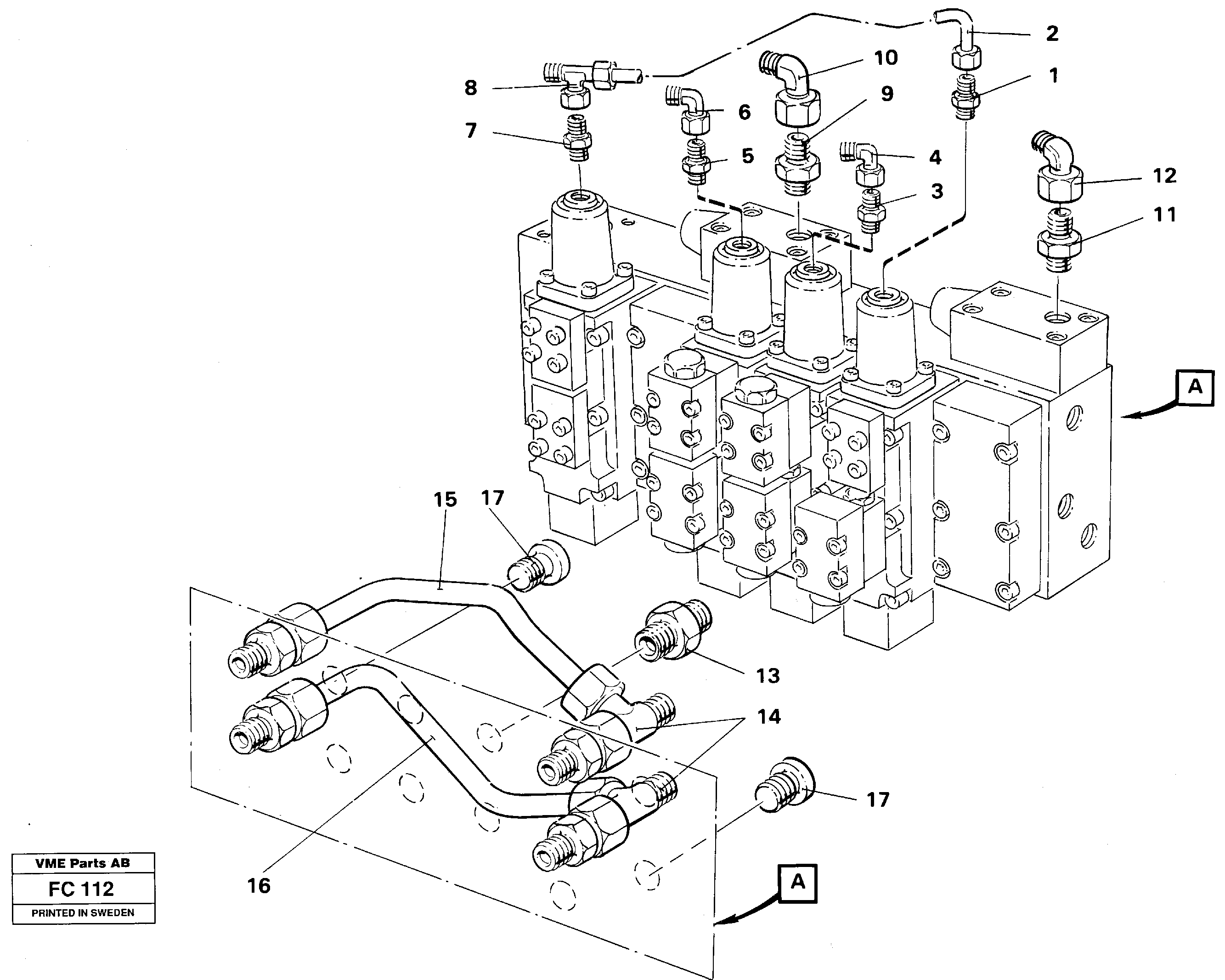Tube Assembly VOE14251608 VOLVO