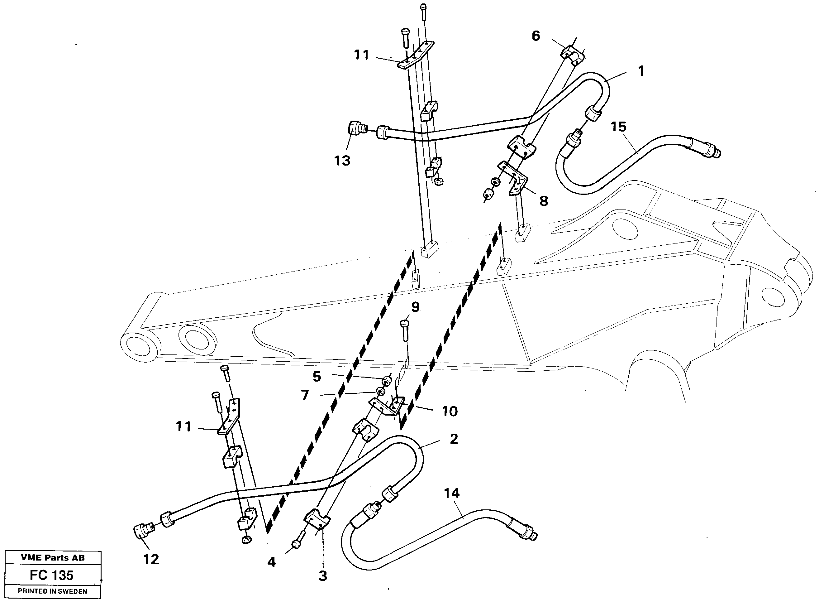 Fuel lvl sensor VOE14262399 VOLVO