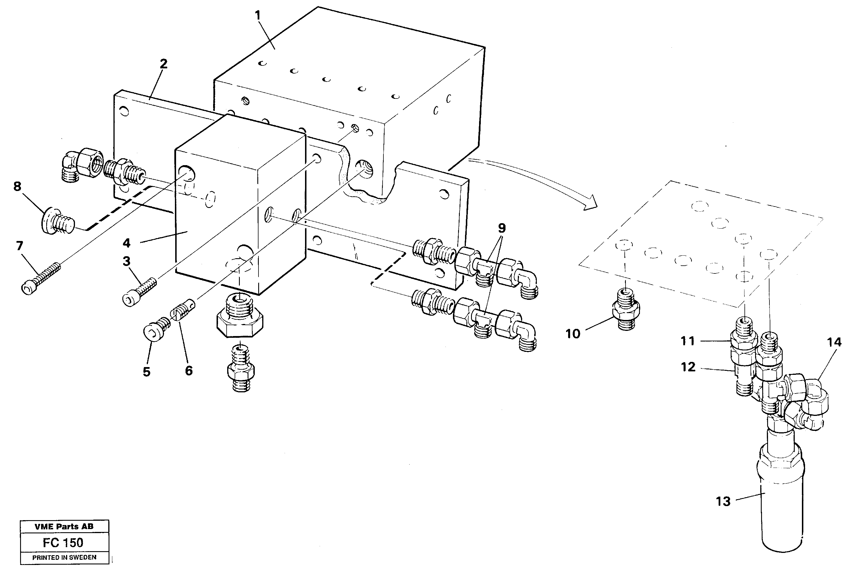 Oil Bath Filter VOE14251232 VOLVO