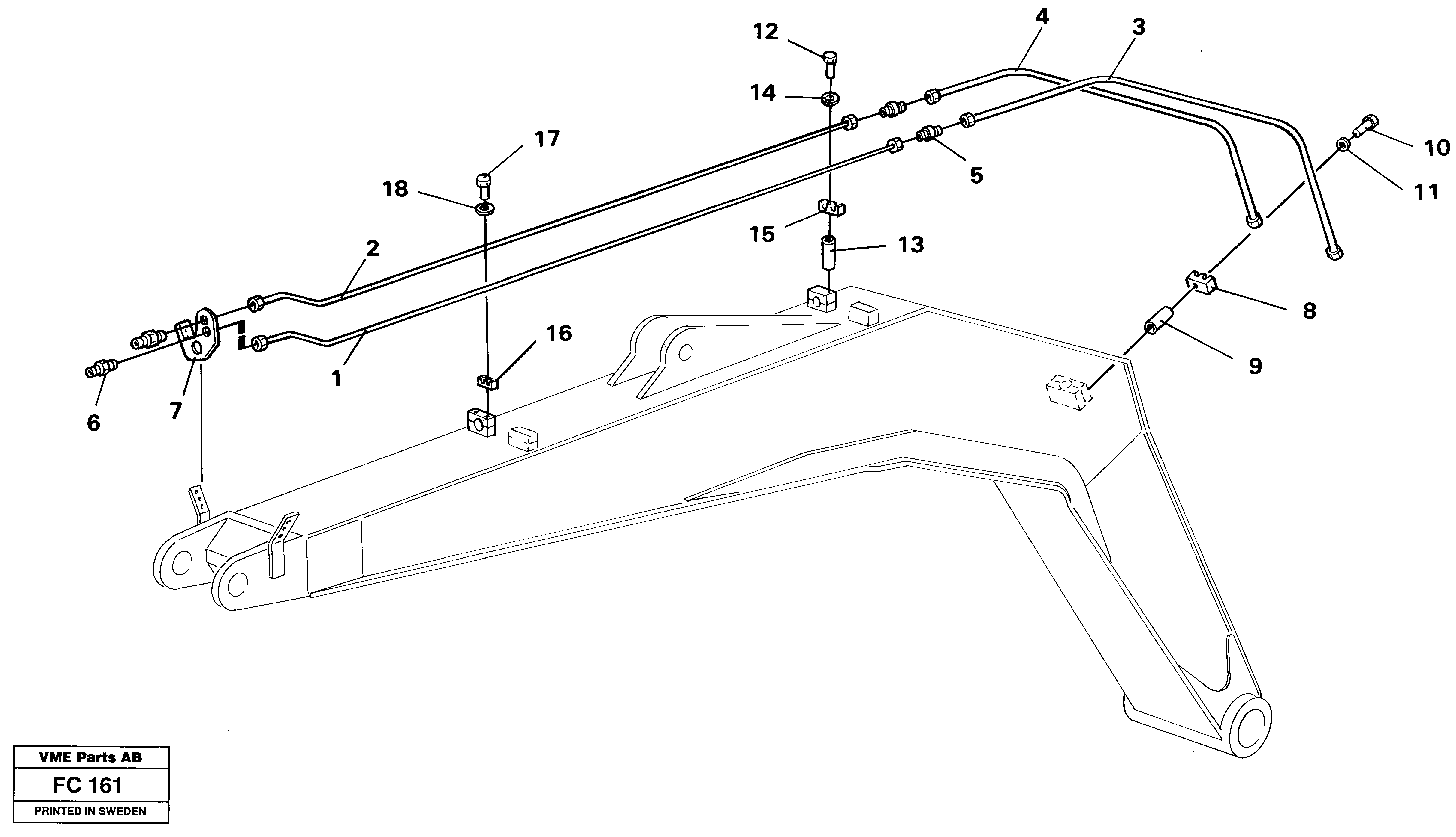 Fuel miser valve VOE14260398 VOLVO