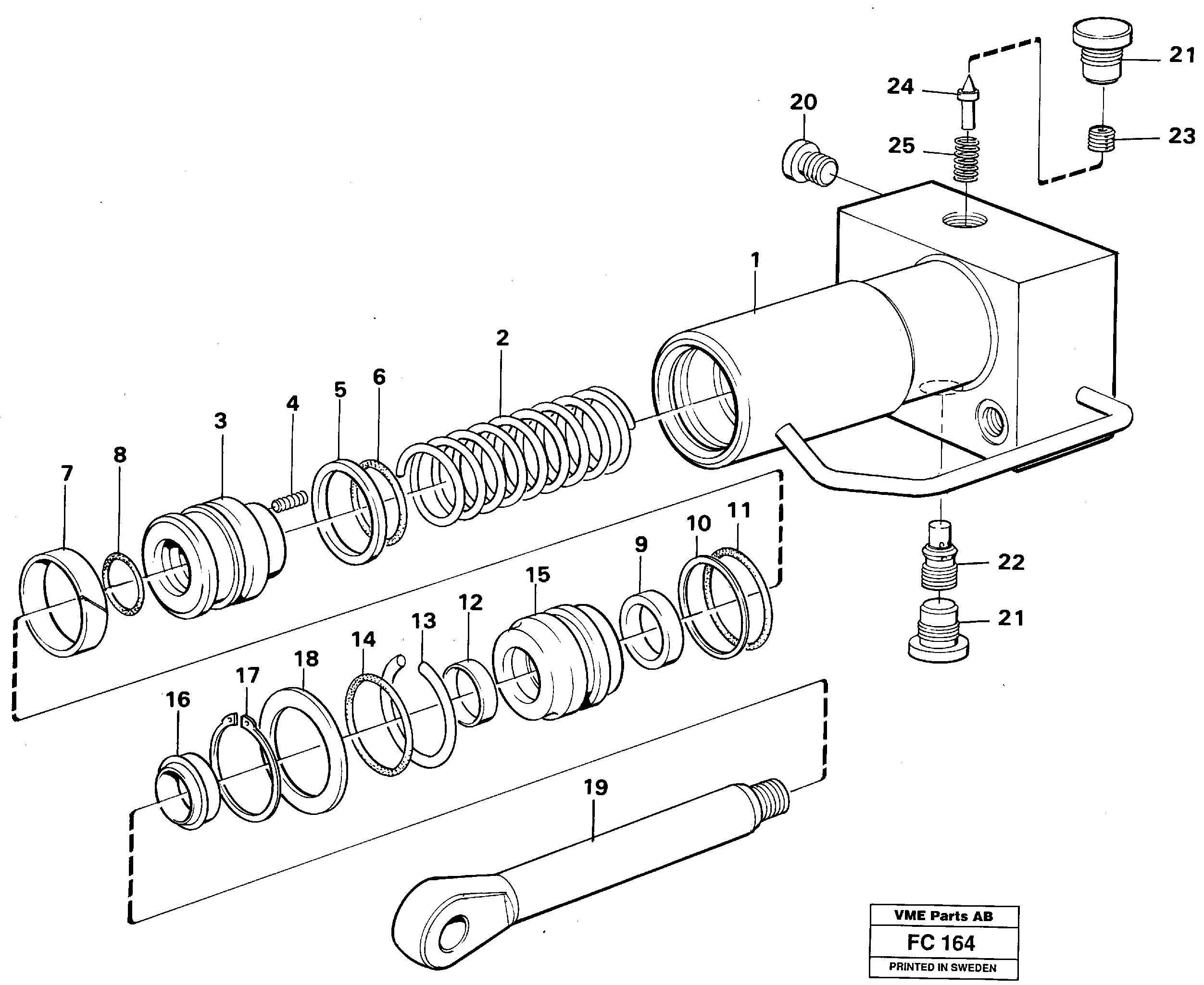 Oil Tap VOE14257546 VOLVO