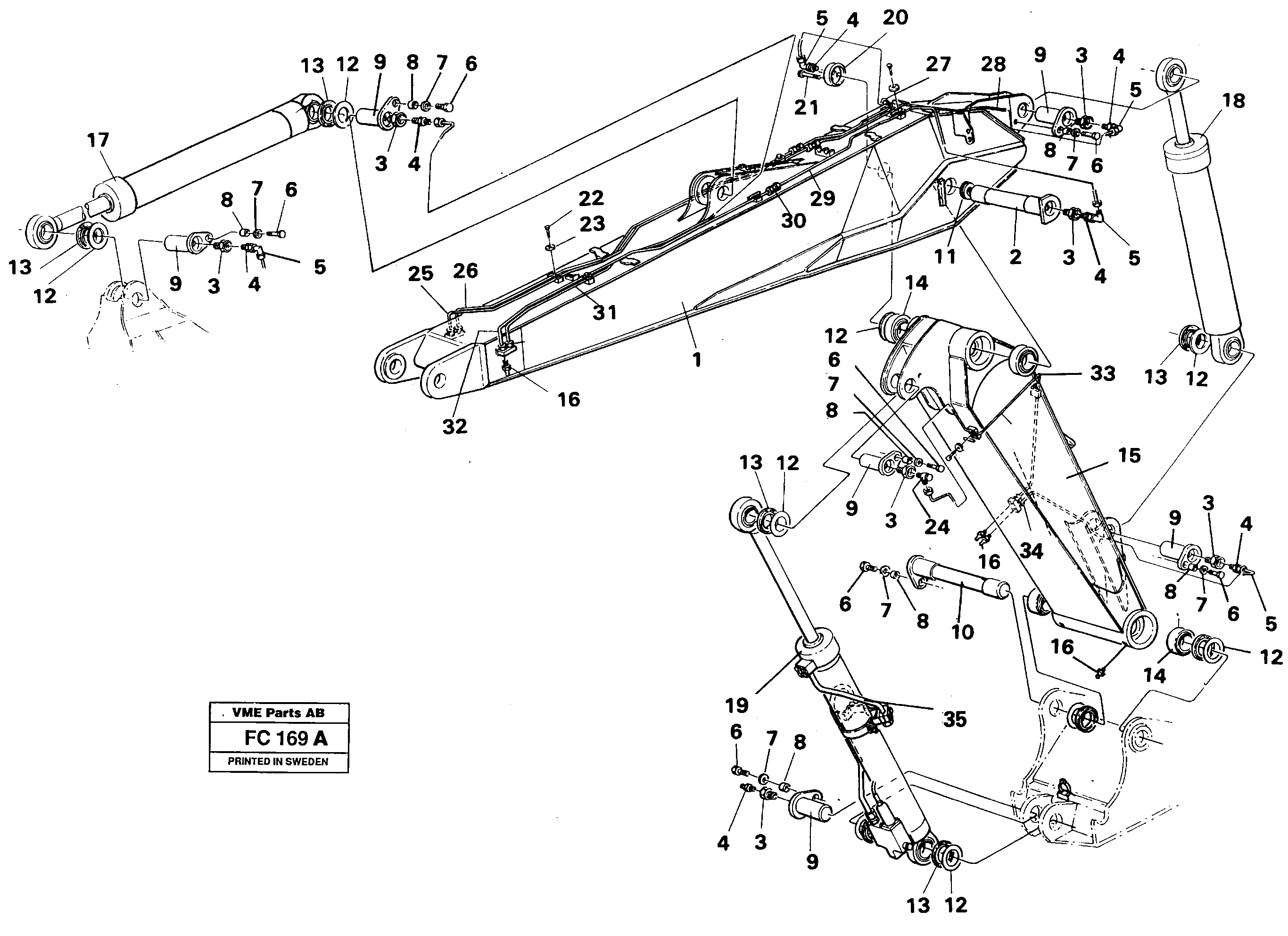 Pressure reservoir VOE14257101 VOLVO
