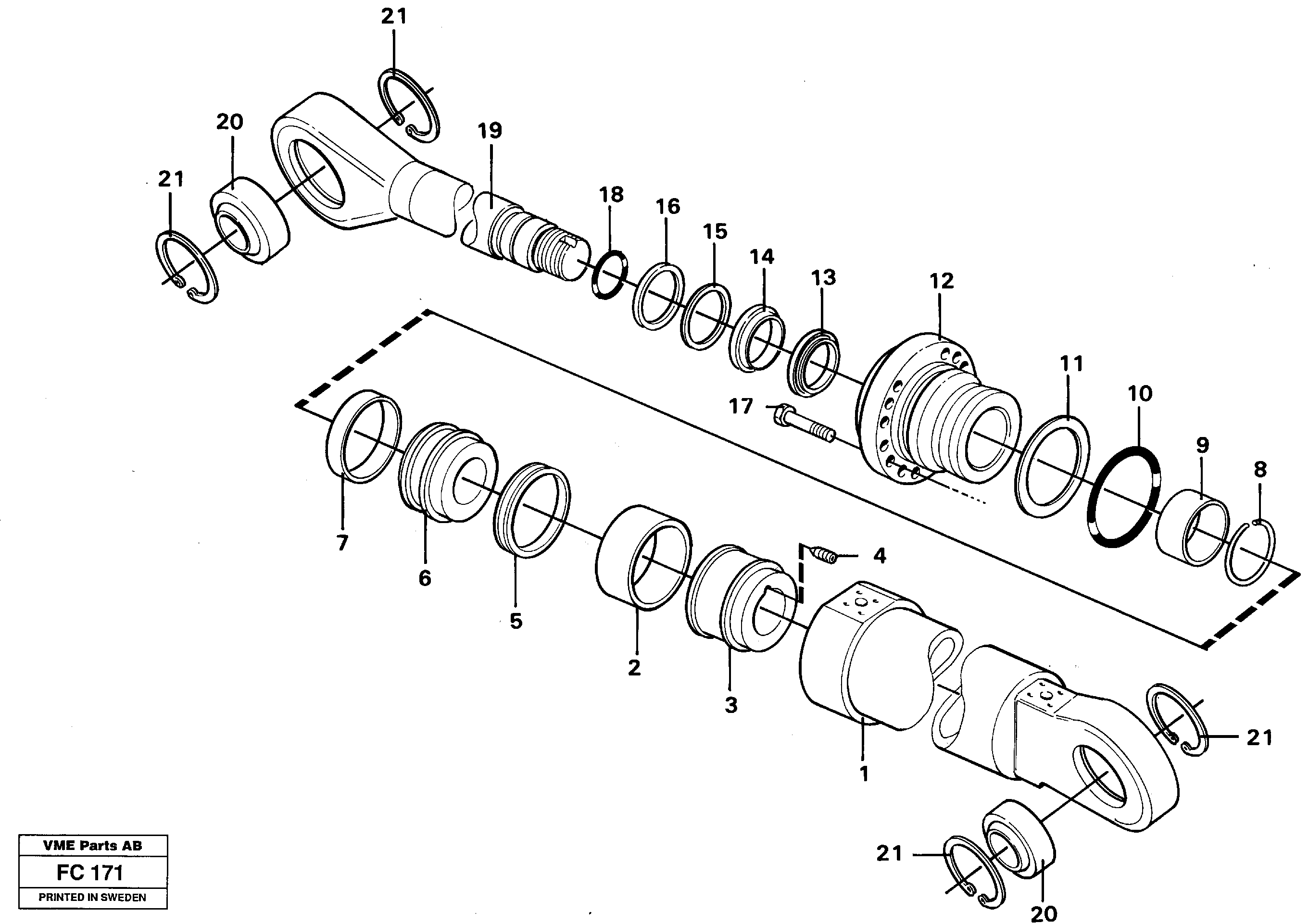 Rzeppa Joint VOE14345820 VOLVO