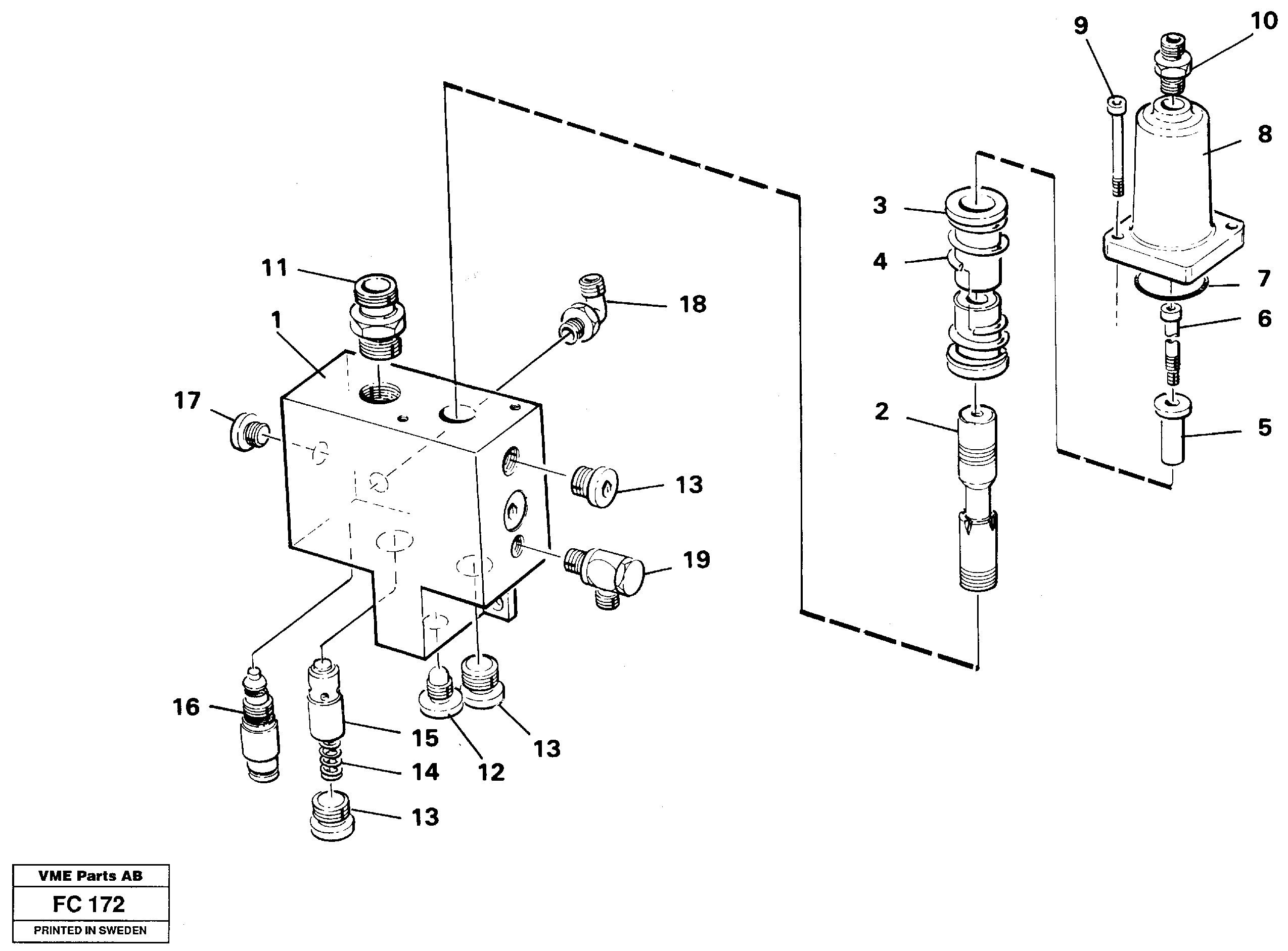 Line Brk Valve VOE14342852 VOLVO