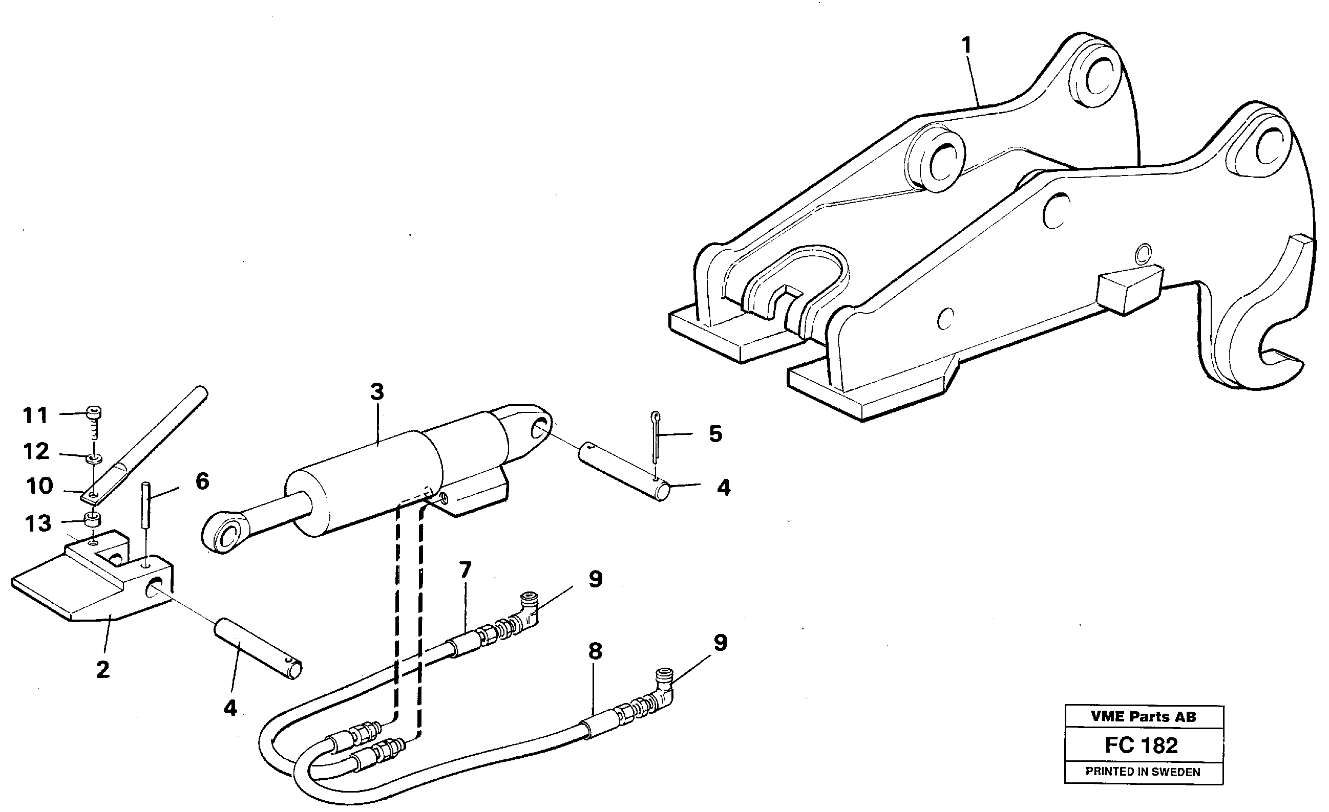 Cotter Pin VOE14015172 VOLVO