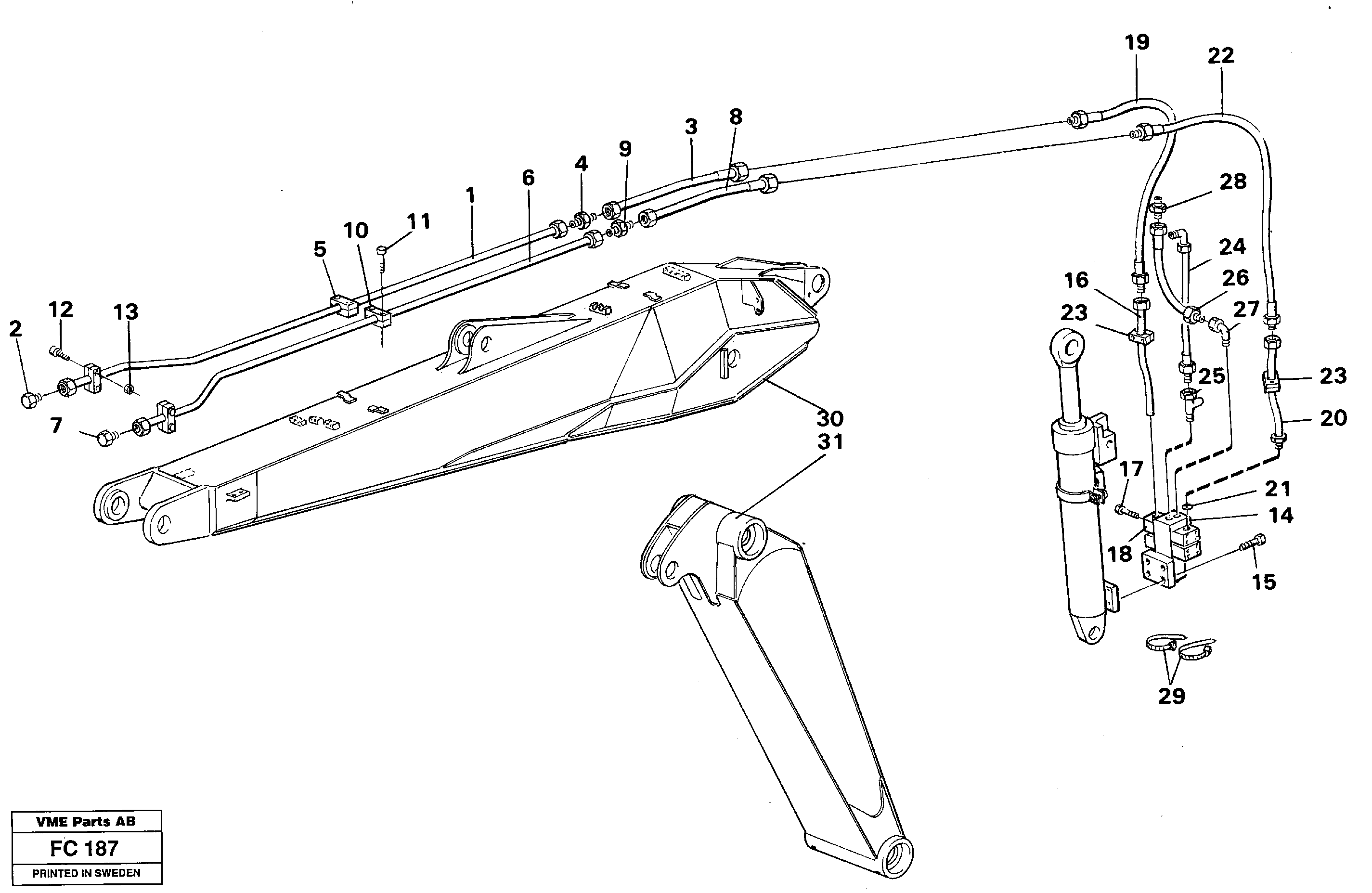 Tube Assembly VOE14252865 VOLVO