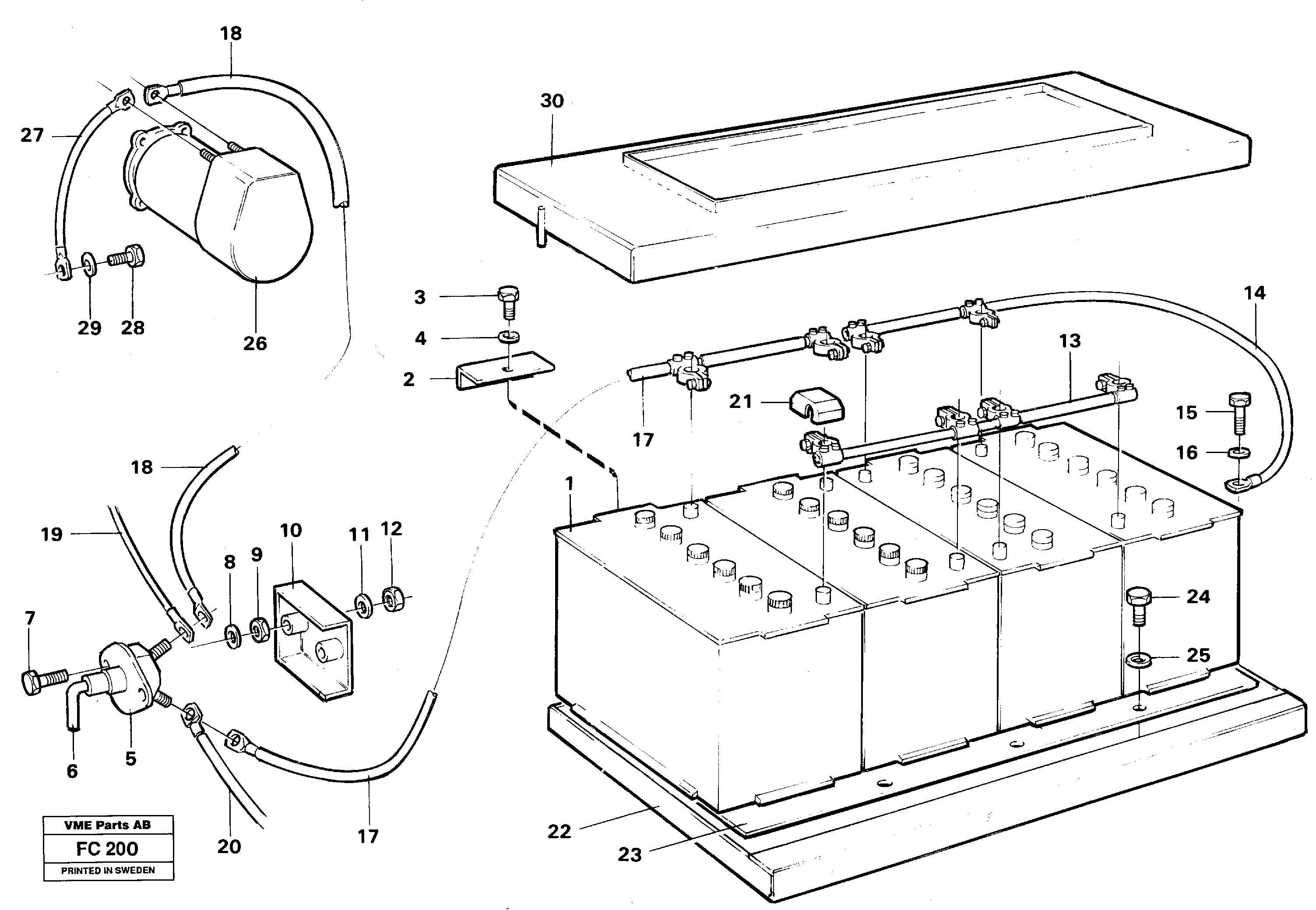 Brush Bearing VOE14342860 VOLVO