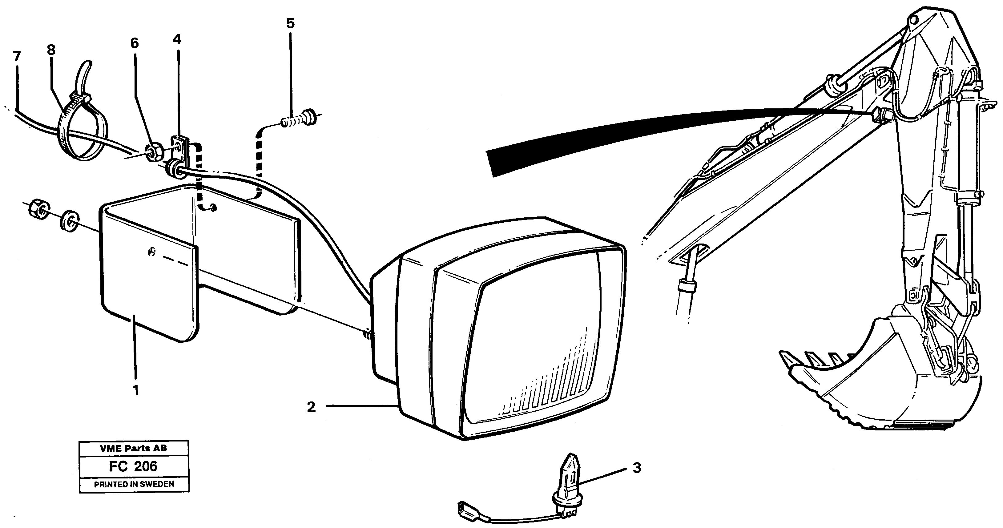 Connector Kit VOE14285156 VOLVO