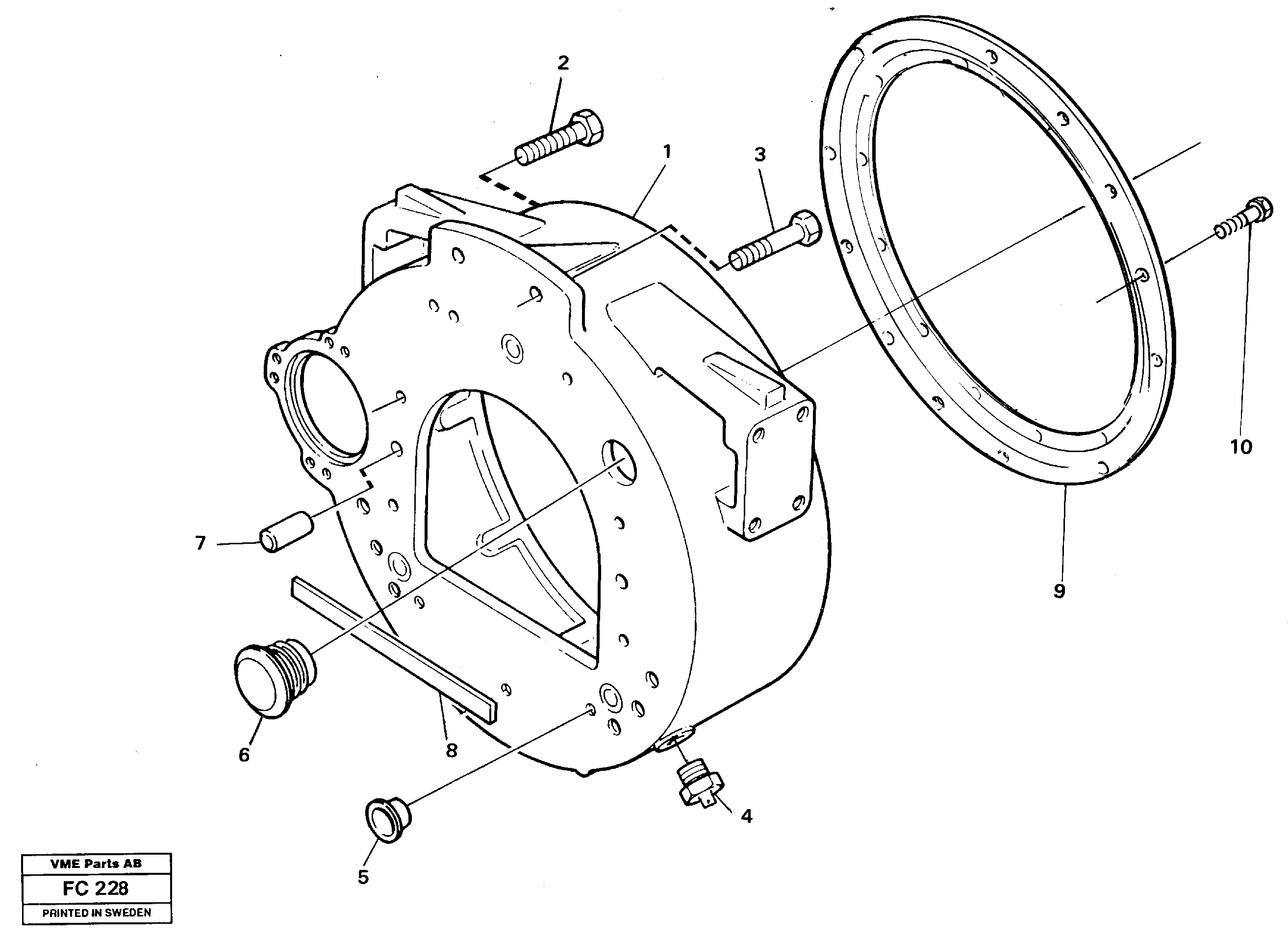 Air Press Pipe VOE11997258 VOLVO