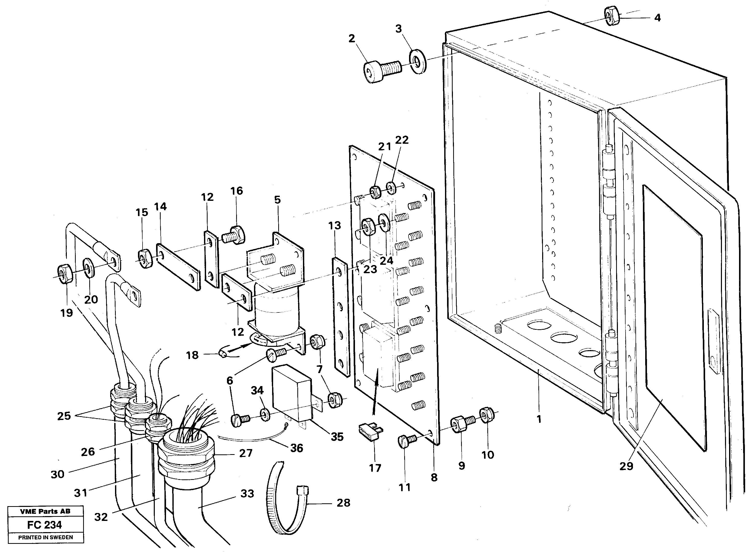 Radio Support VOE14258162 VOLVO