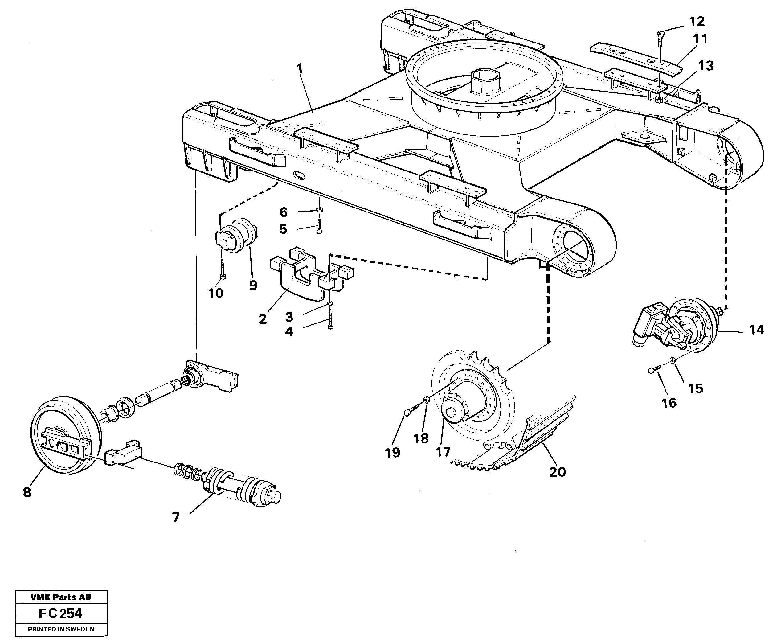 Retaining Strap VOE14214926 VOLVO