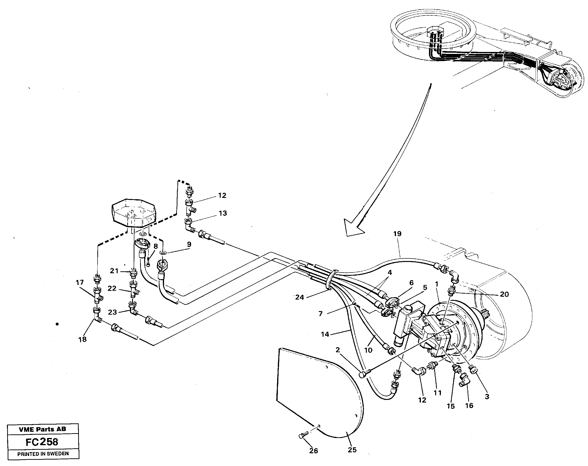Outer Cup VOE14259285 VOLVO