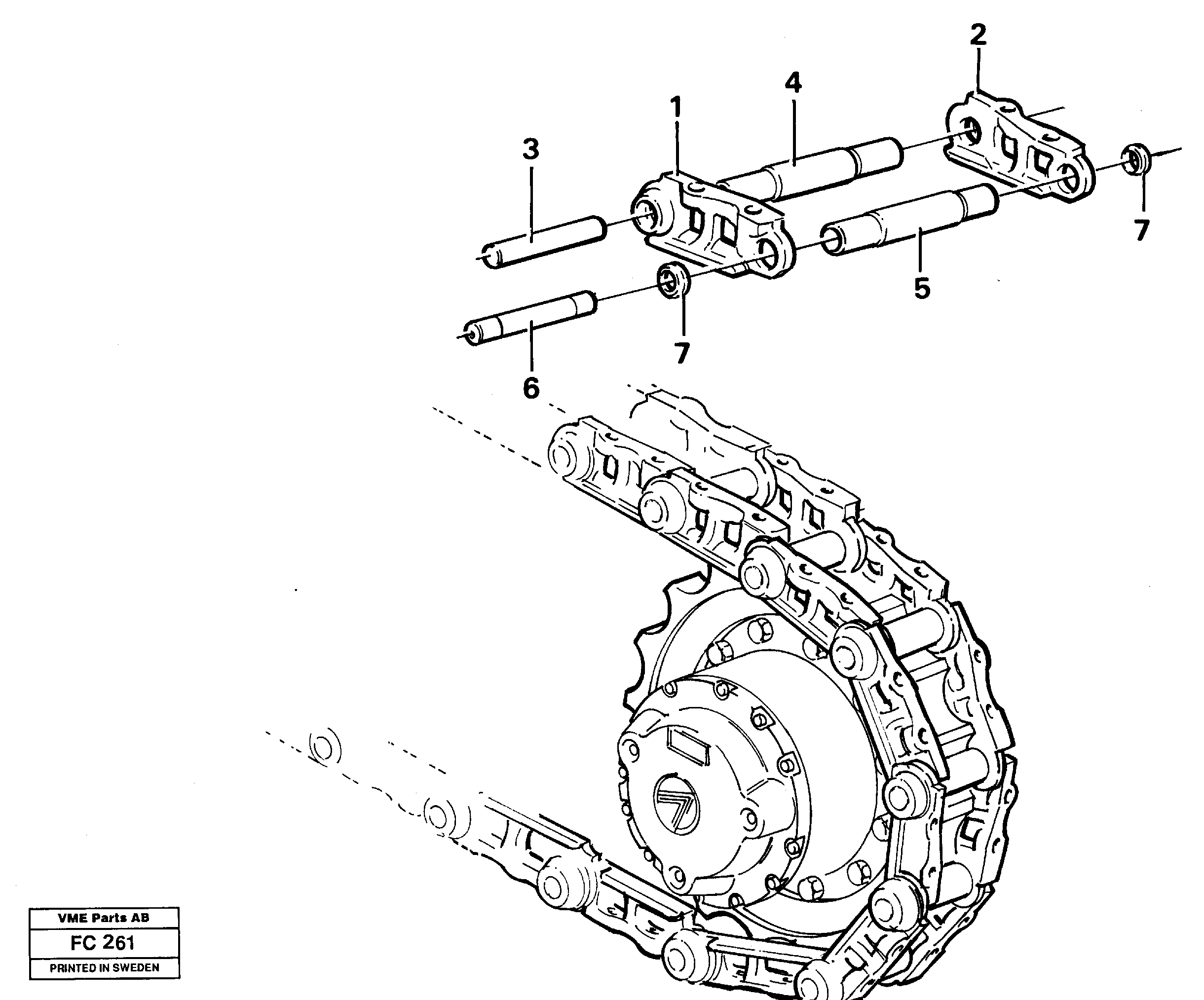 Digging Arm VOE11701780 VOLVO