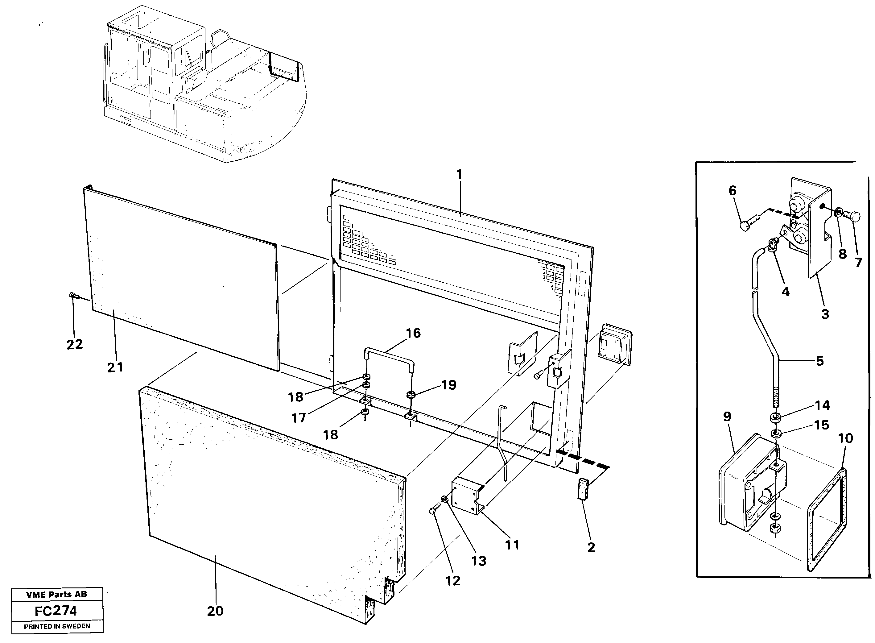 Insulation VOE14279939 VOLVO