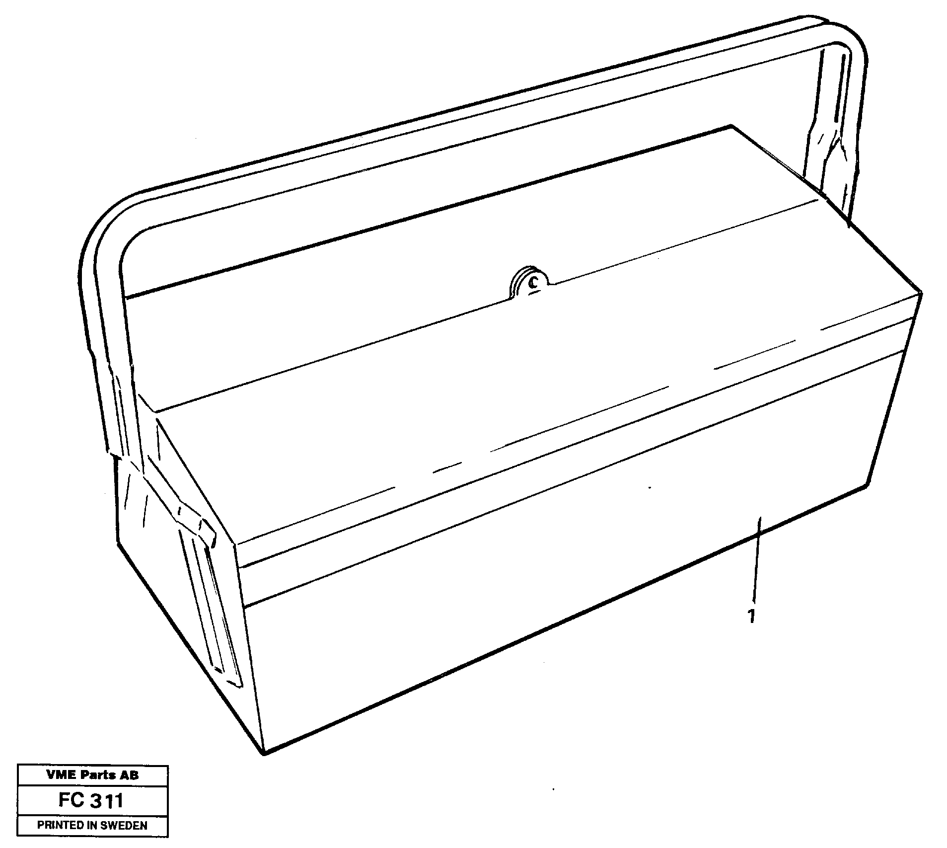 Protecting bushing VOE14253068 VOLVO
