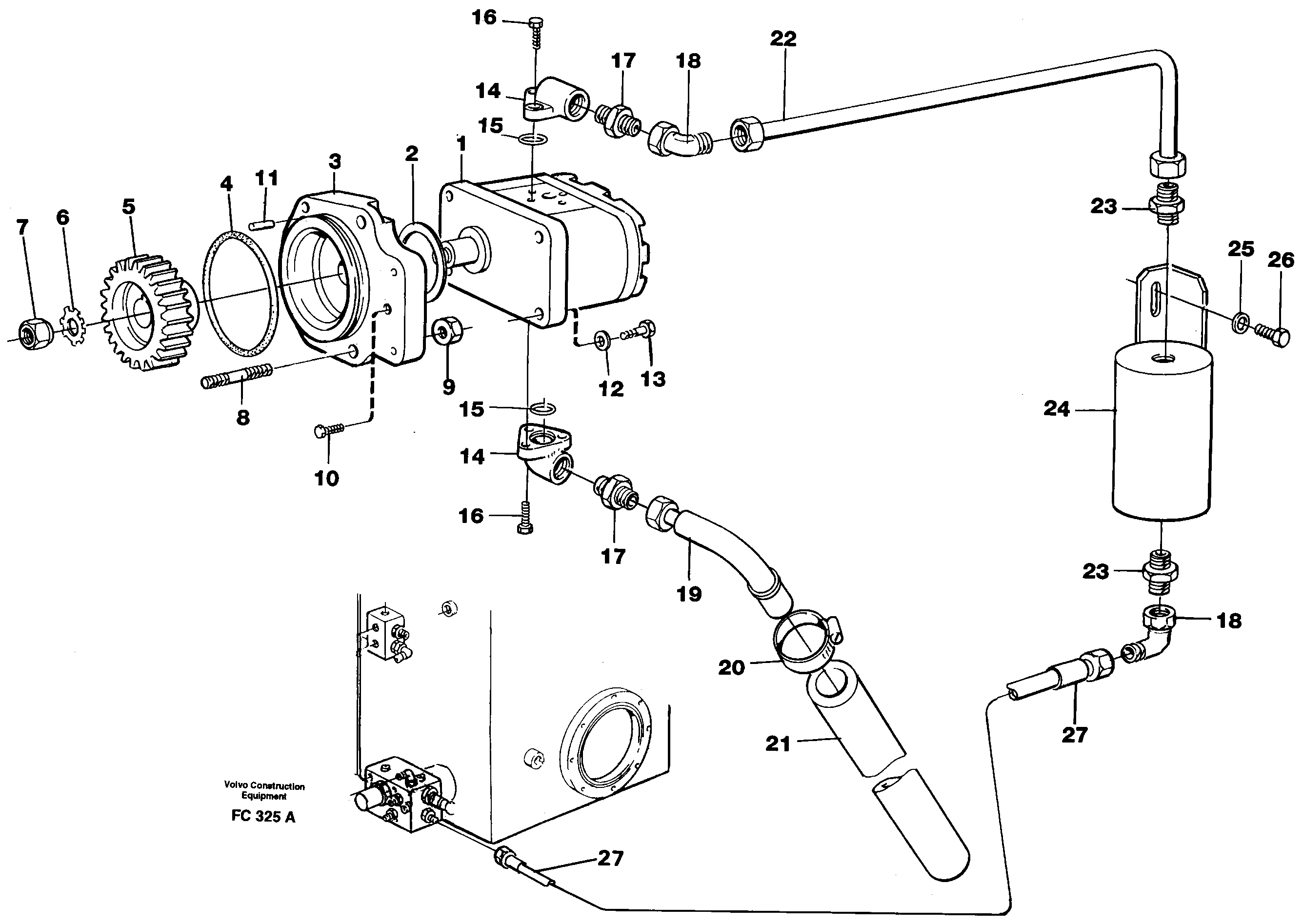 Upholstery Rail VOE14216079 VOLVO