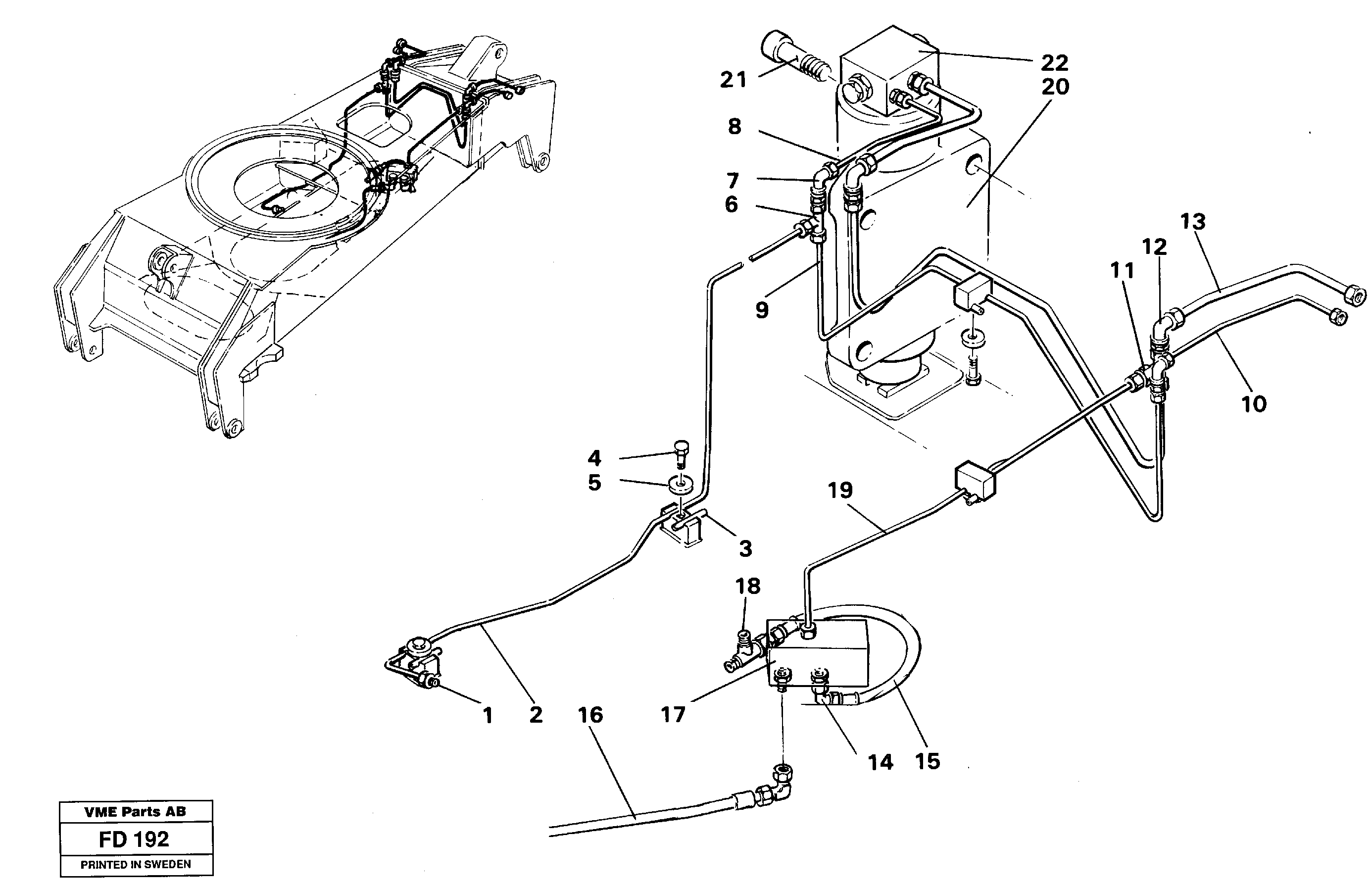 Screw VOE14016922 VOLVO