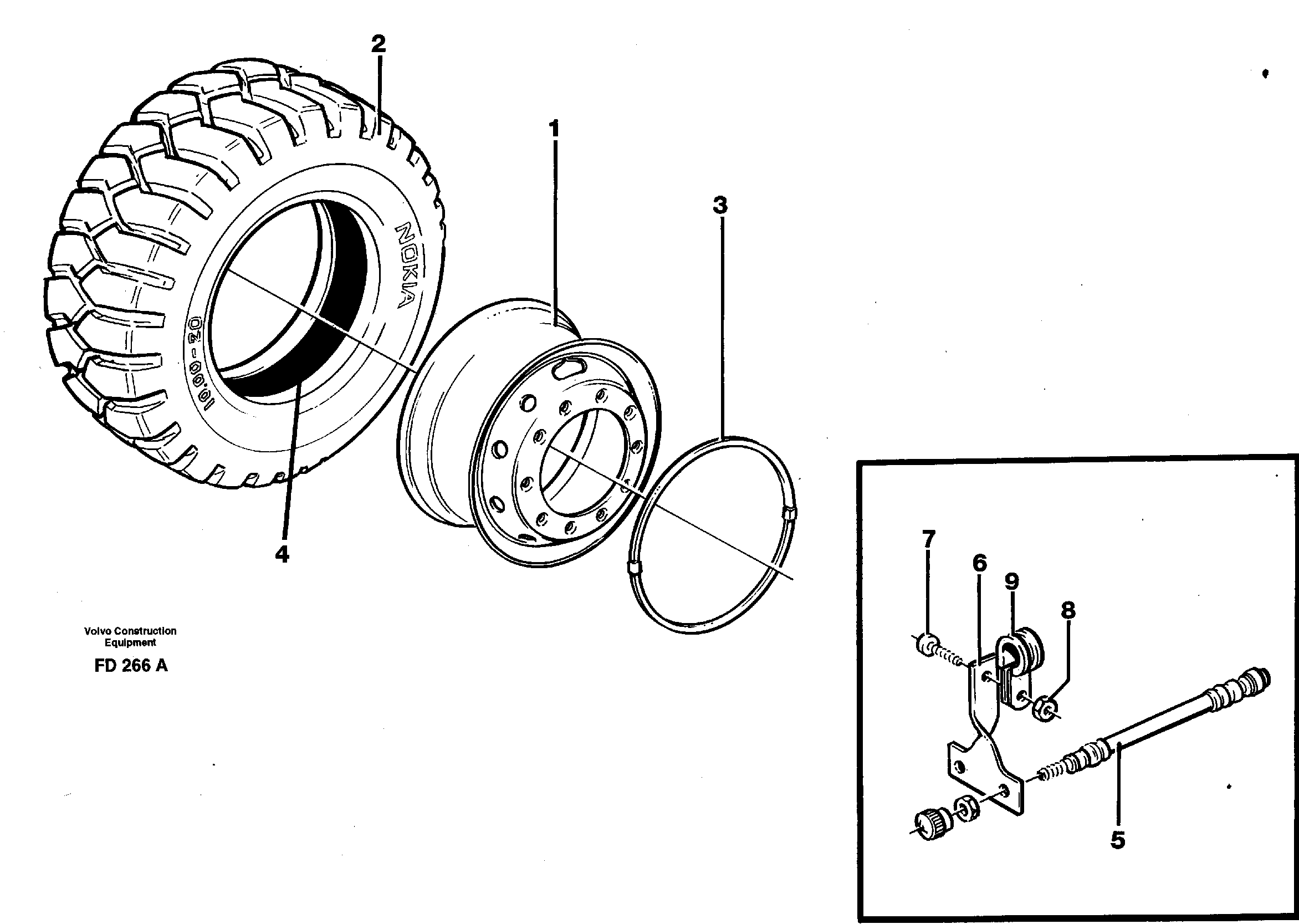 Wheel VOE14260234 VOLVO