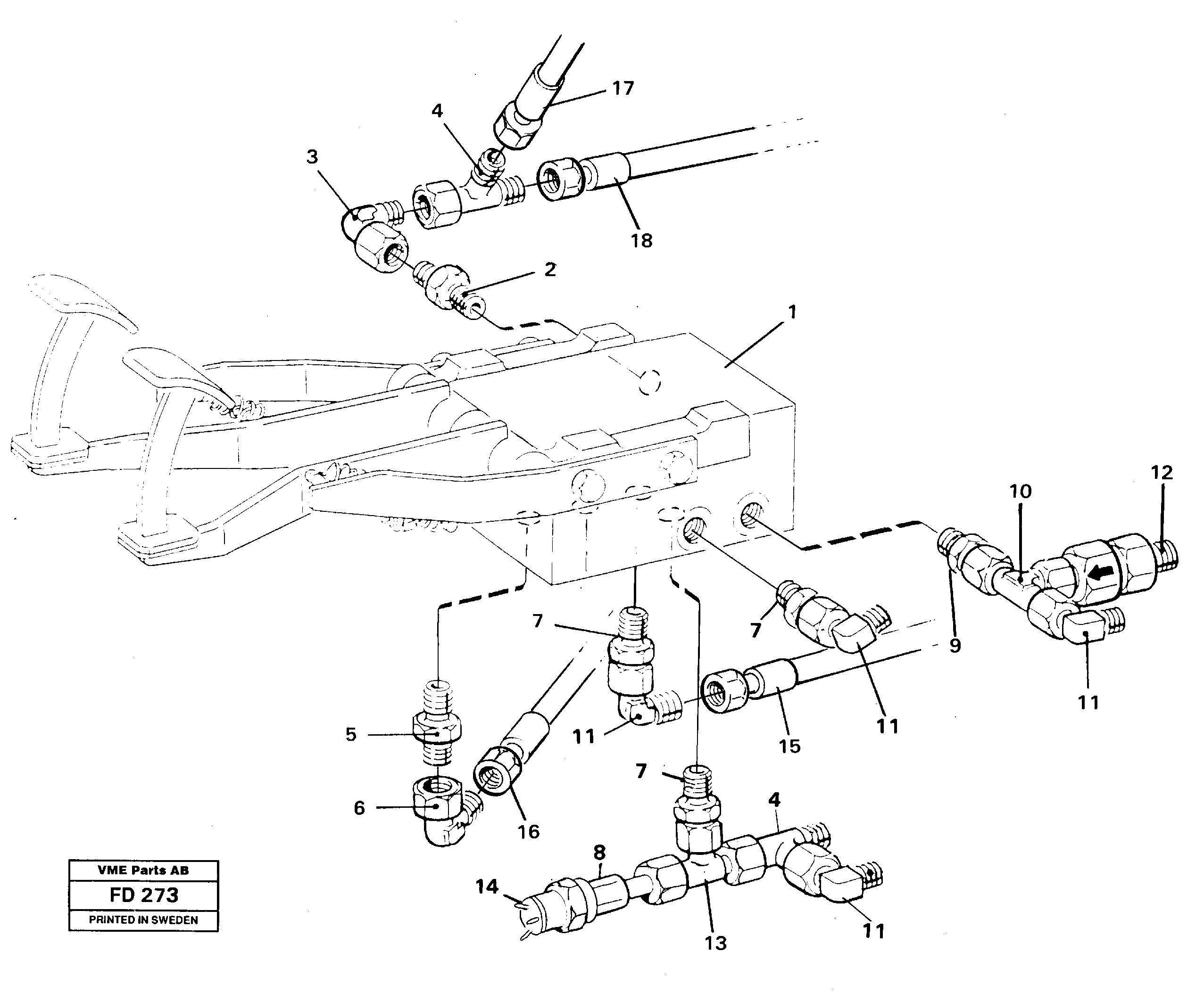 Assembly Drawing VOE14250031 VOLVO