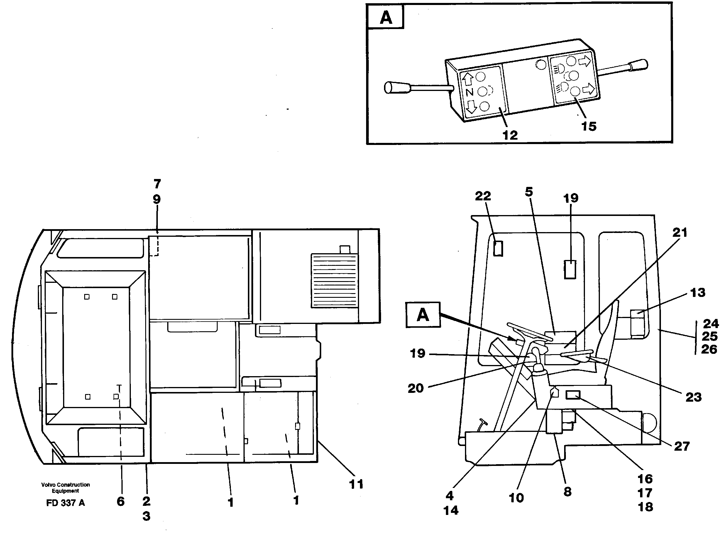 Angled plate VOE14245423 VOLVO