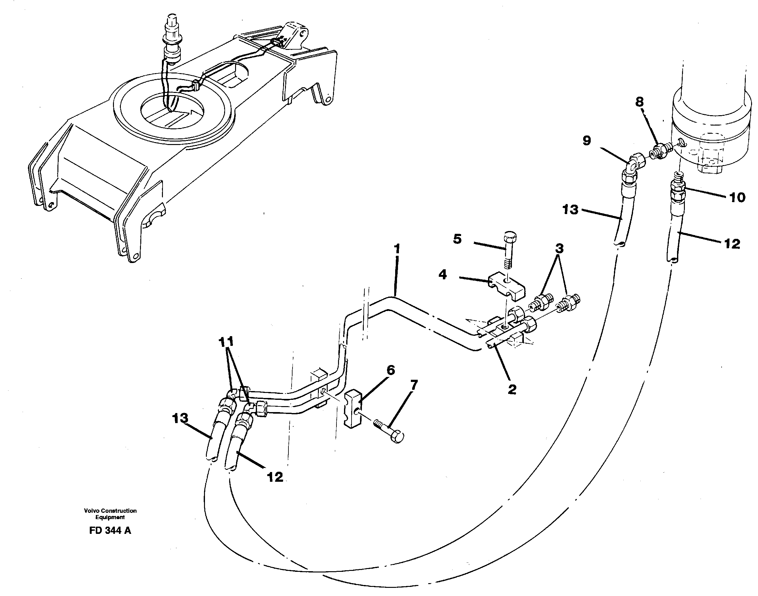 Tube Assembly VOE14251147 VOLVO