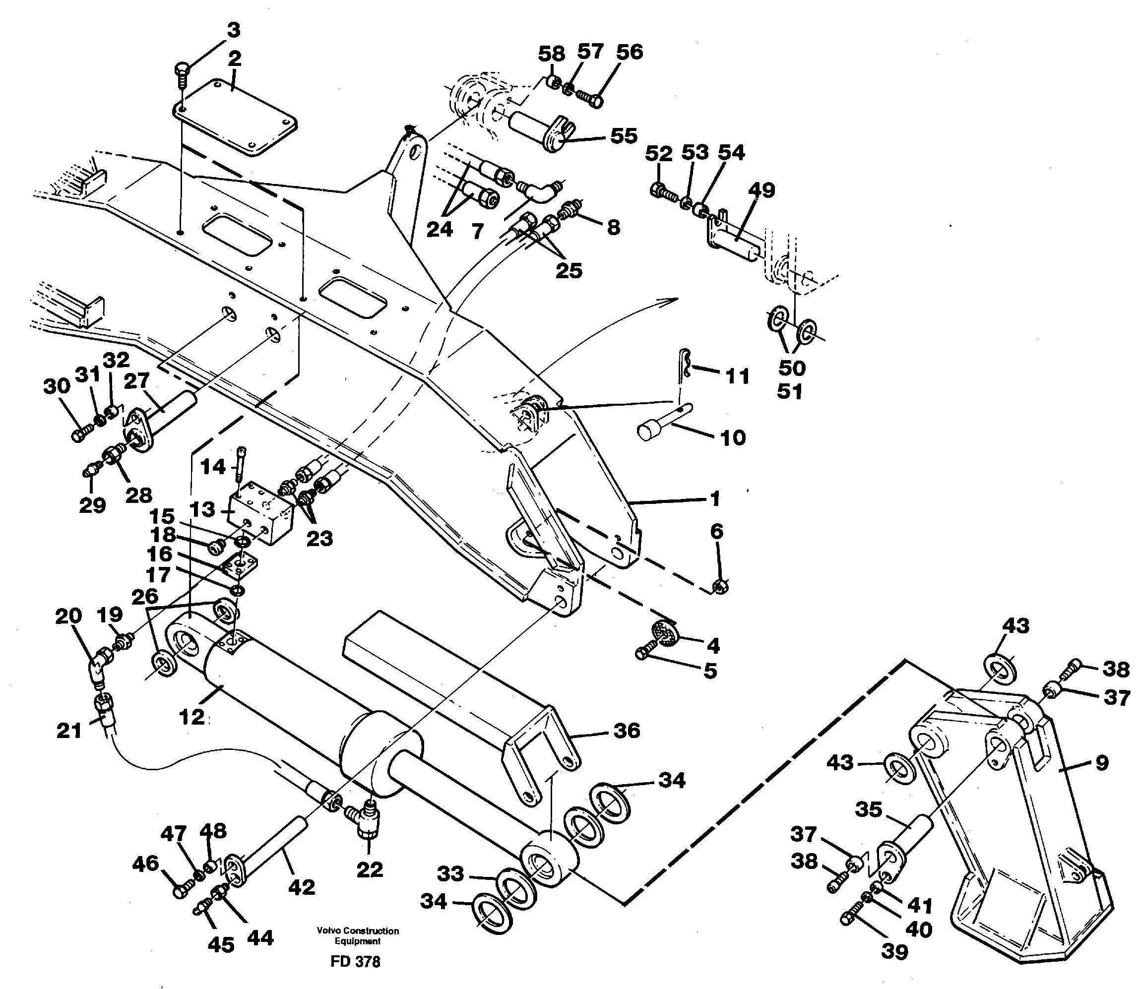 Outrigger VOE14256458 VOLVO