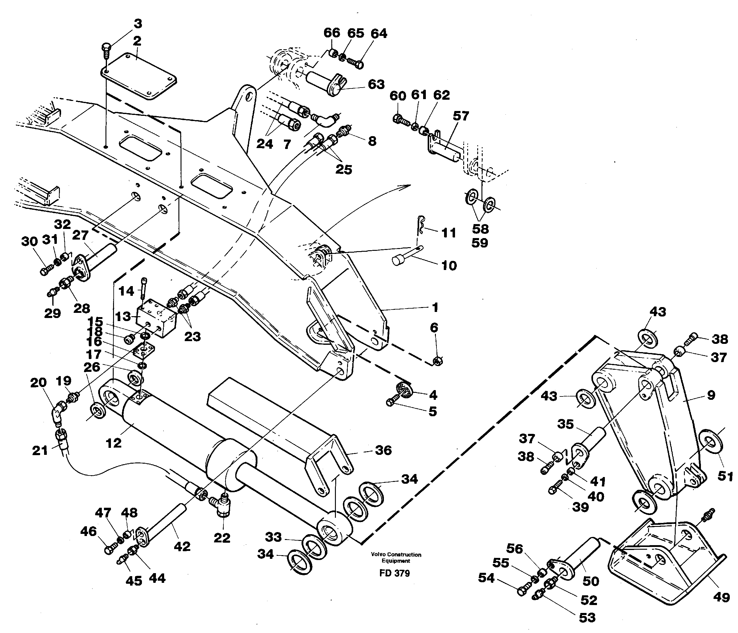 Digging Arm VOE14059367 VOLVO