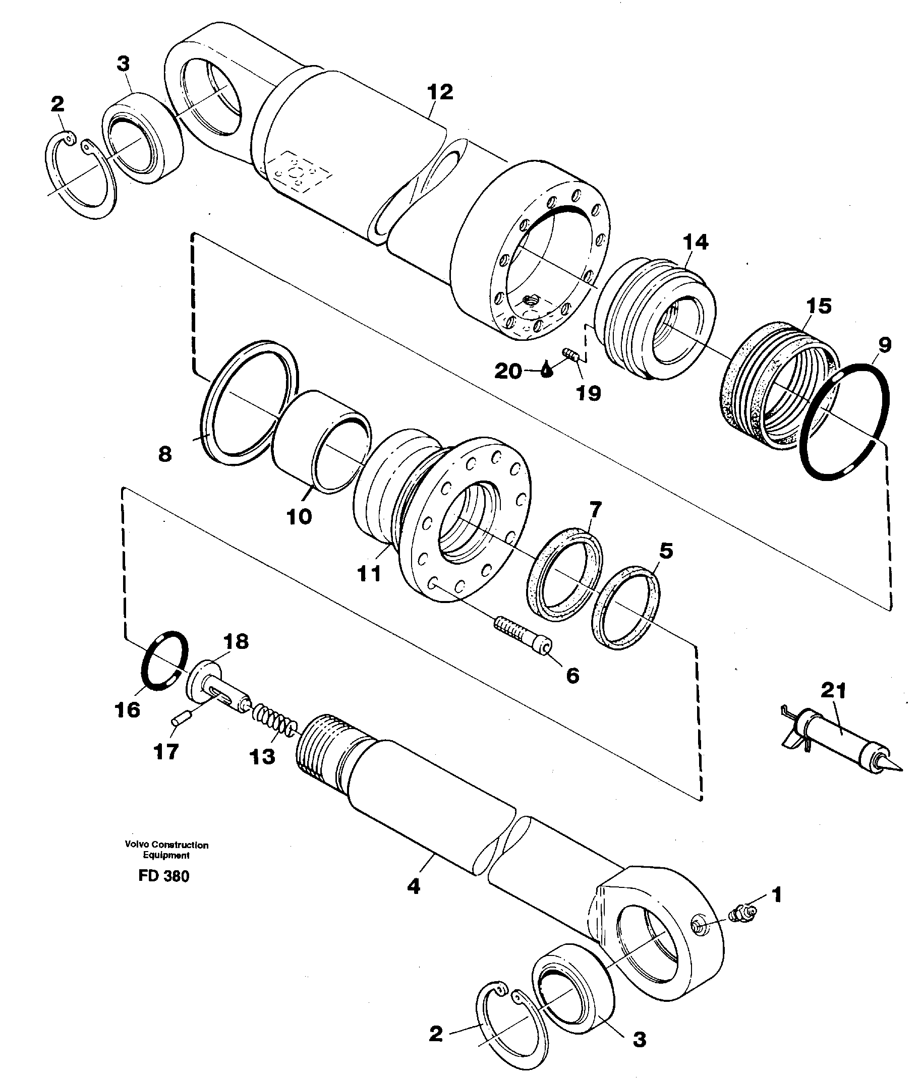 Lower Part Dipp VOE11701302 VOLVO