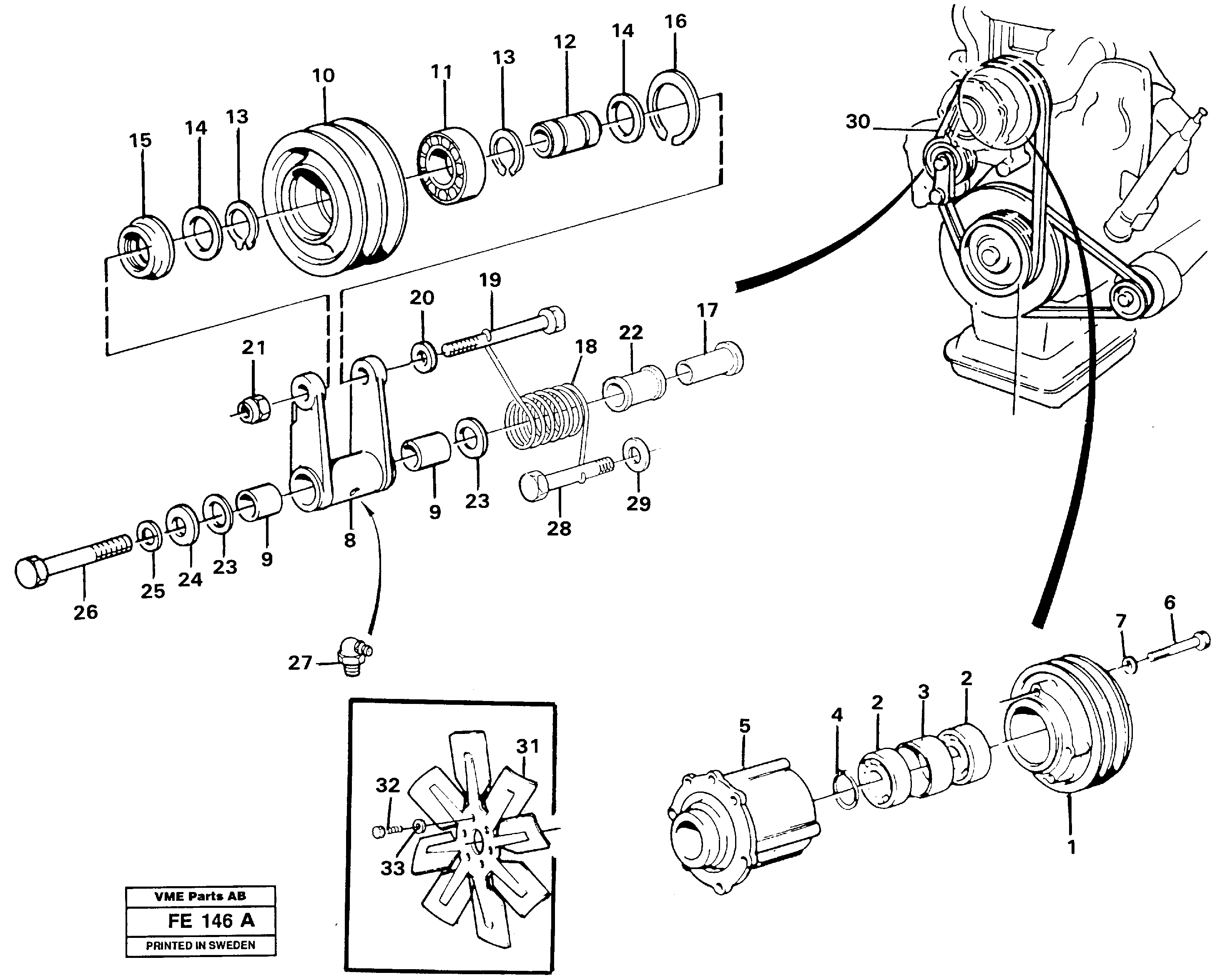 Washer VOE18702 VOLVO