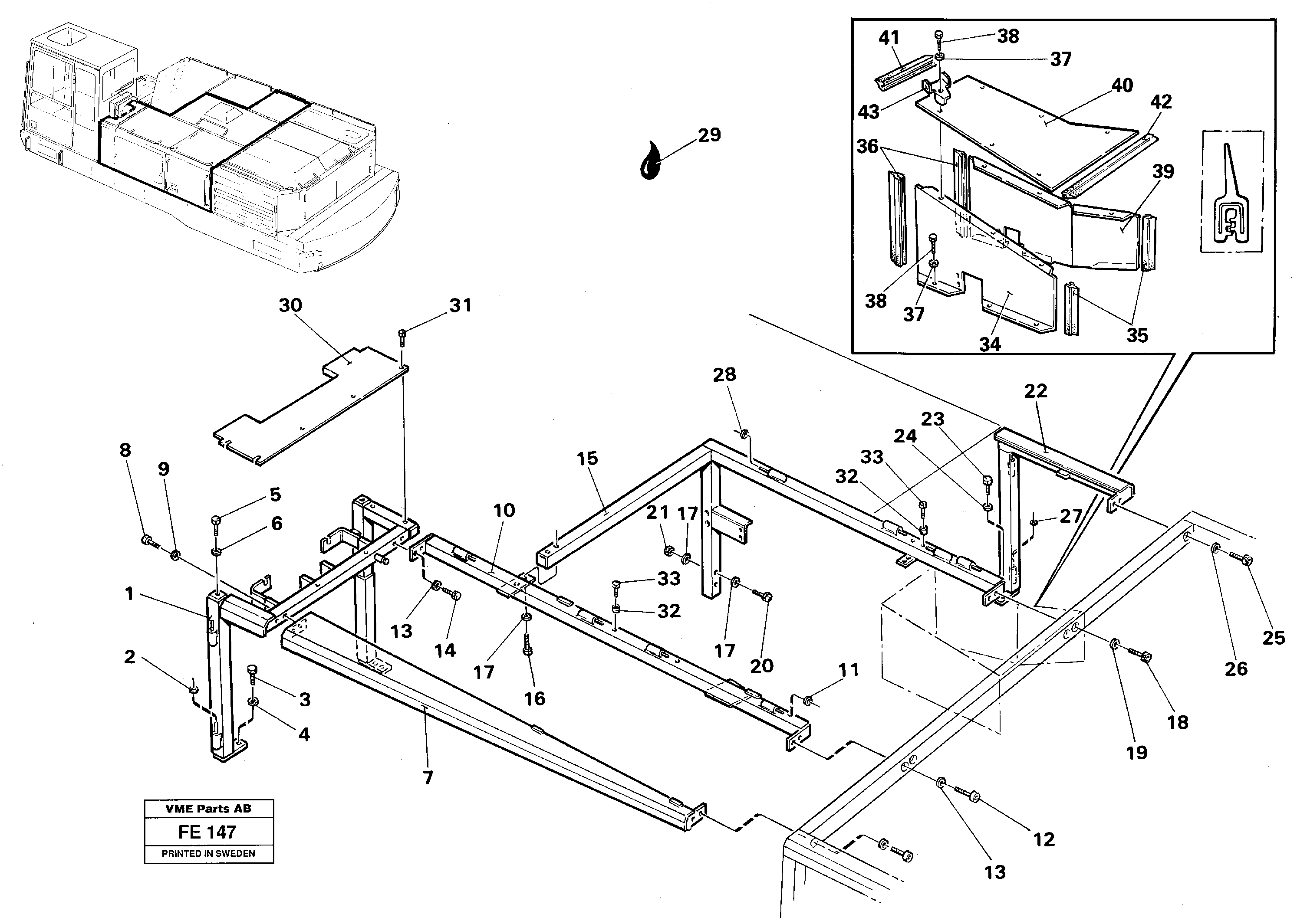 Relay,exhaust brake VOE14054929 VOLVO