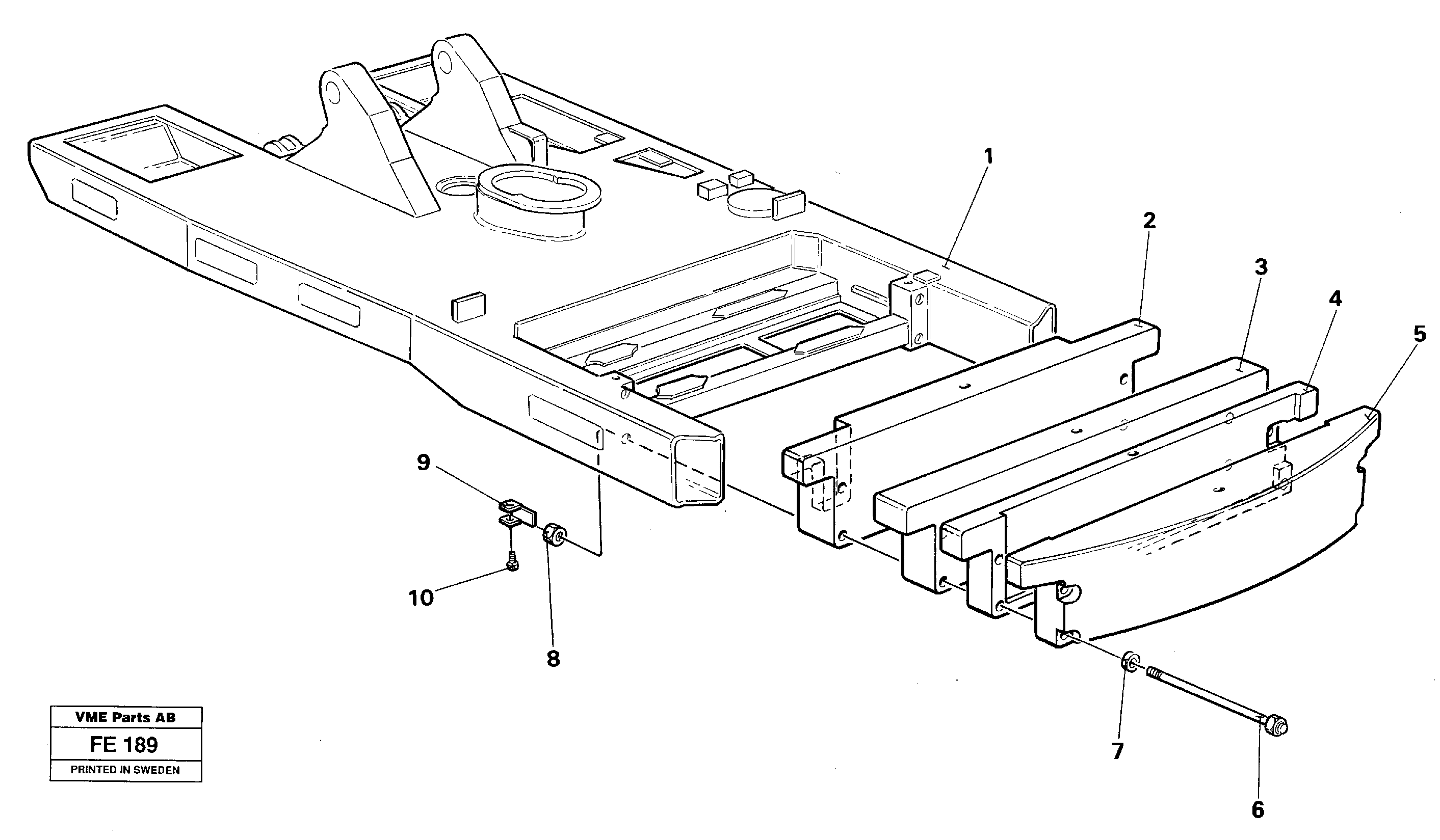 Counterweight VOE14258359 VOLVO