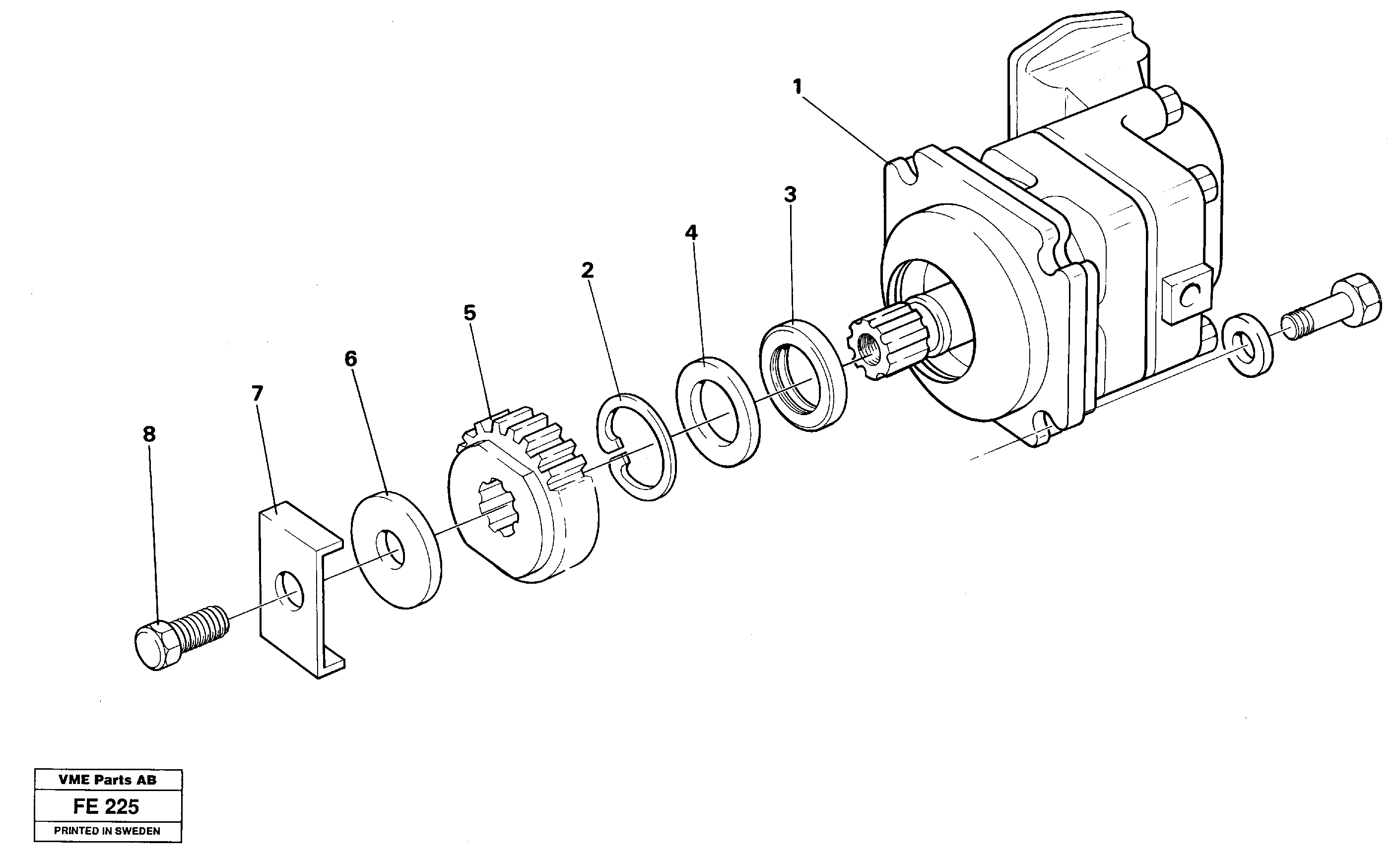 Opr Cylinder VOE14026003 VOLVO