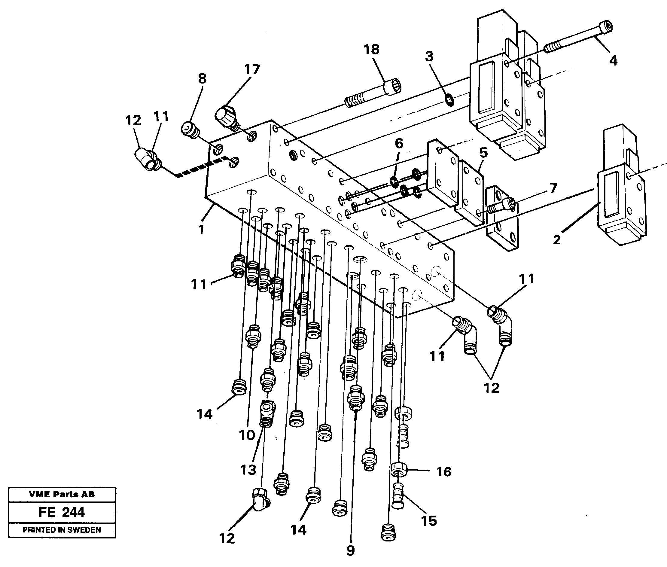 Connectors VOE14250901 VOLVO