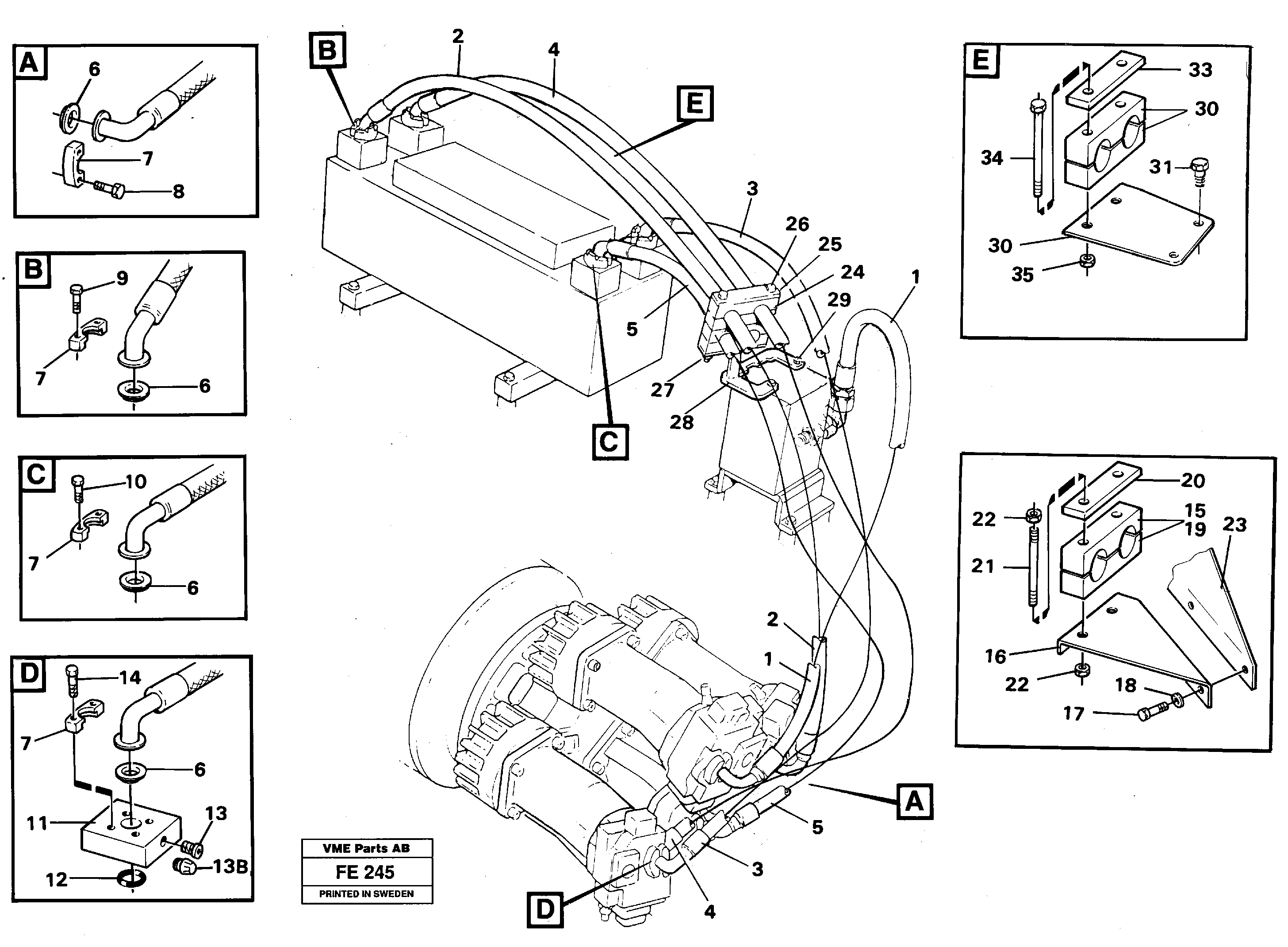 Cover, compressor VOE14054908 VOLVO