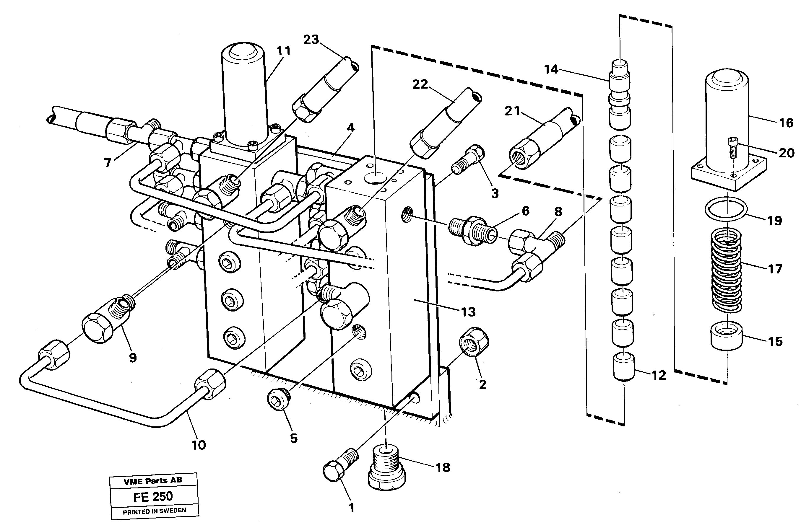 Tube Assembly VOE14055799 VOLVO