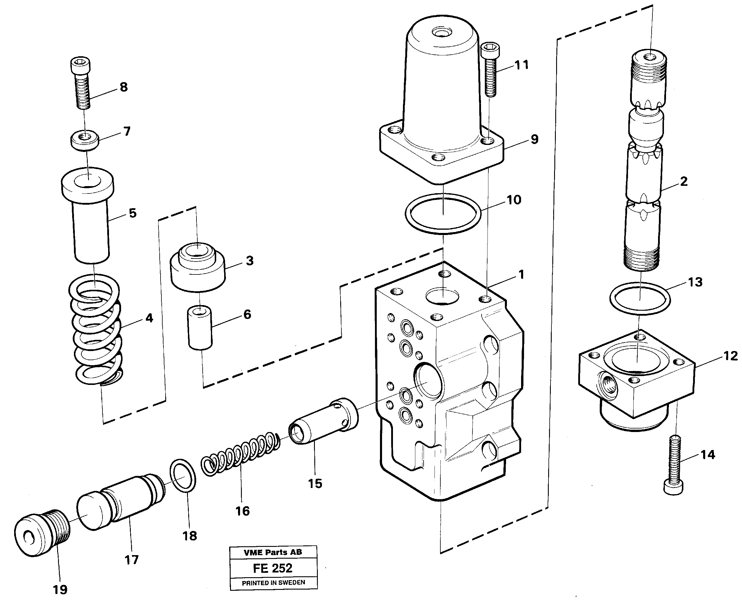Fog Lamp Kit VOE14046444 VOLVO