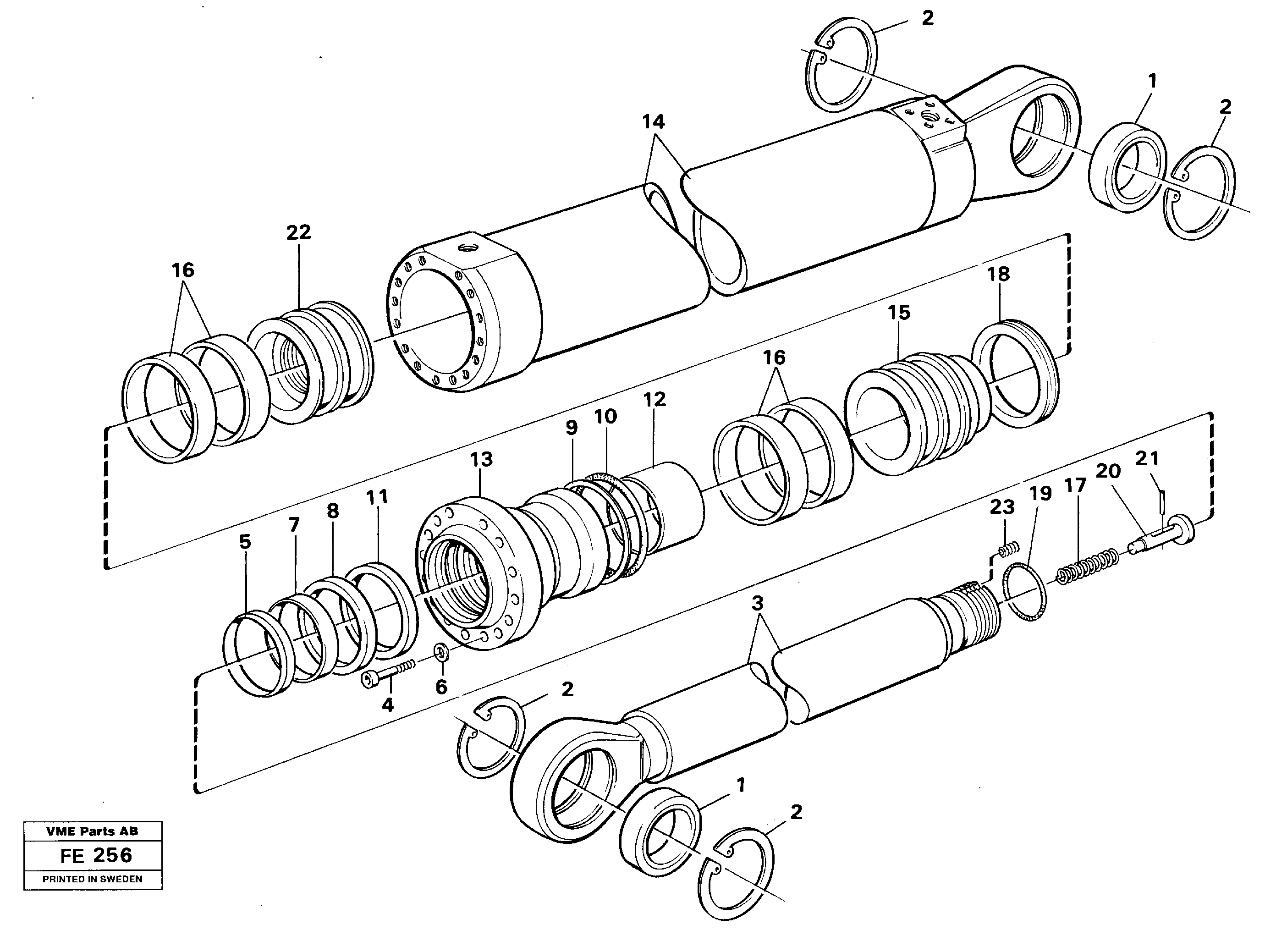 Rzeppa Joint VOE14343455 VOLVO