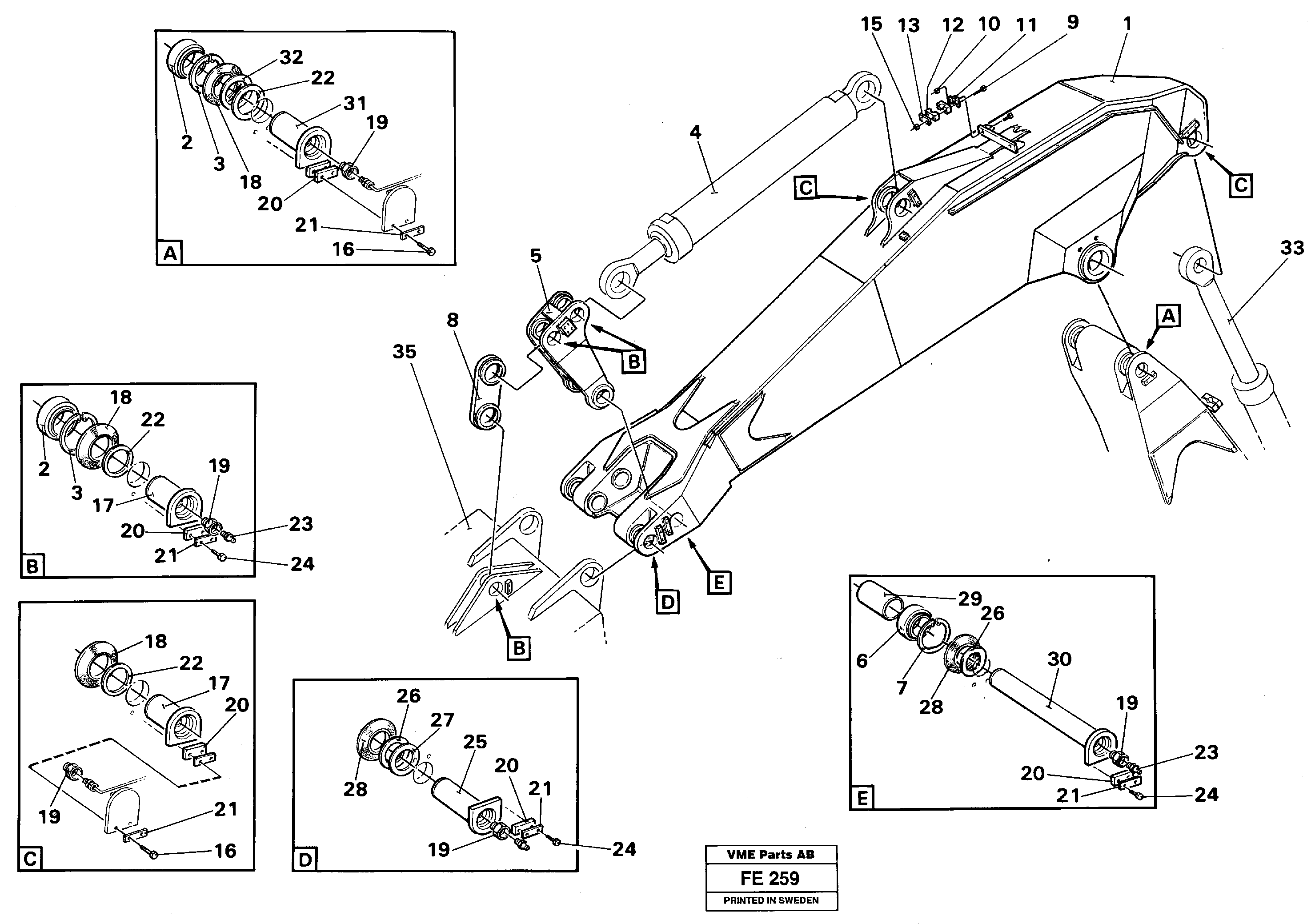 Rec.housing VOE14048449 VOLVO