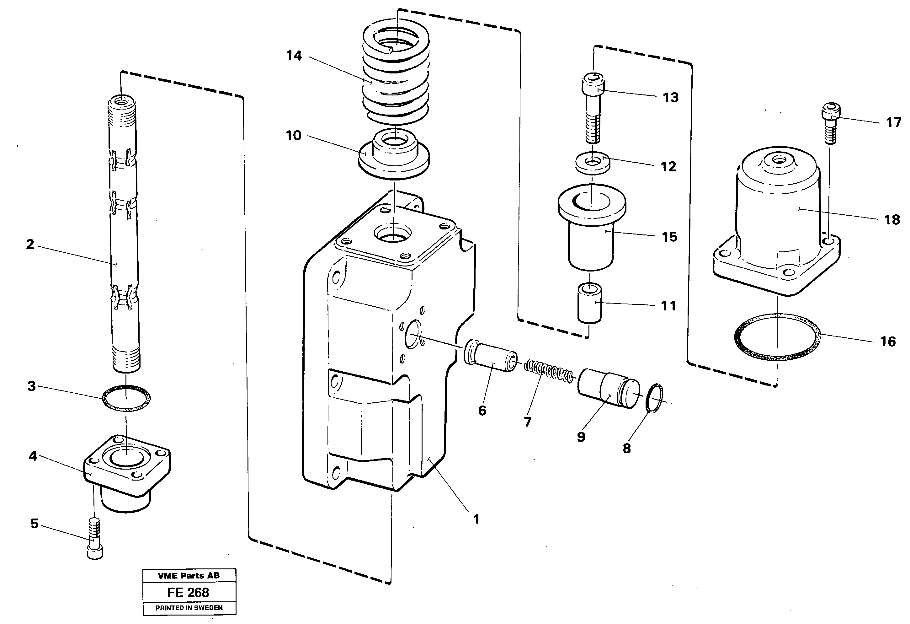 For upper engine part VOE14014783 VOLVO