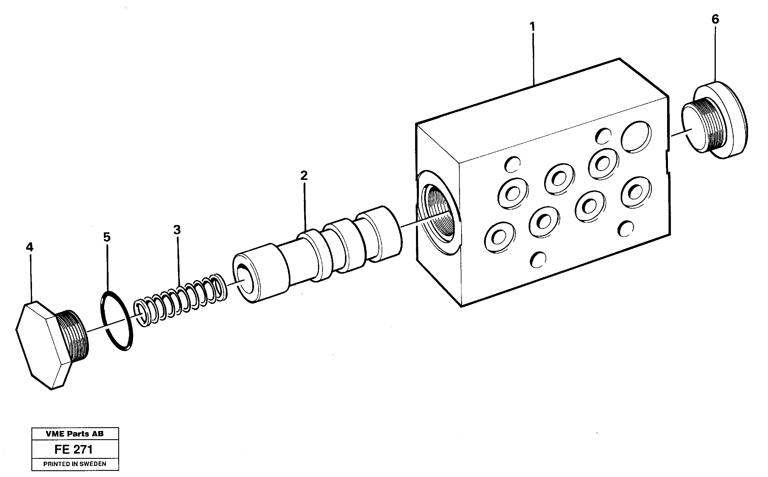 Oil Bath Filter VOE14258623 VOLVO