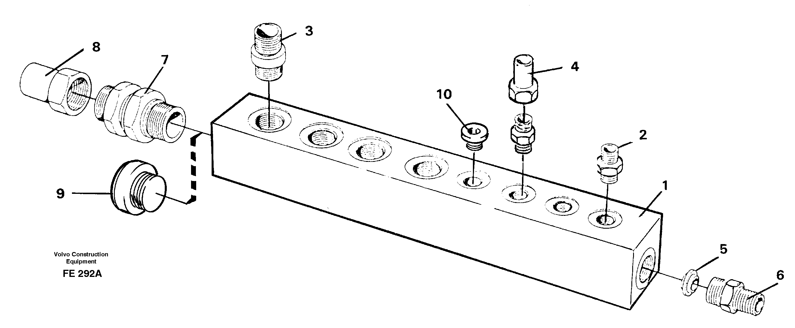 Terminal Block VOE14253024 VOLVO