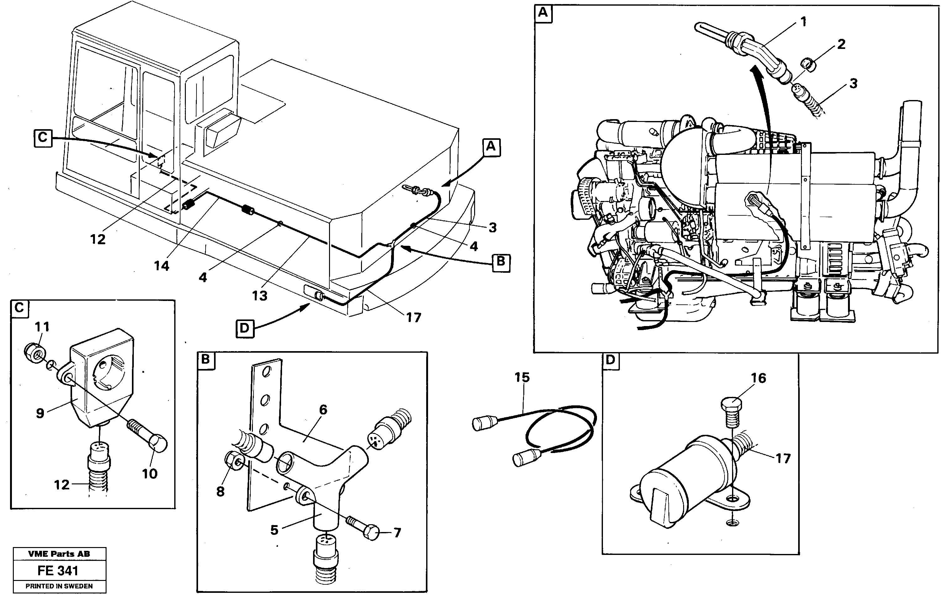 Pierce Nut RM/VOE14248280 VOLVO